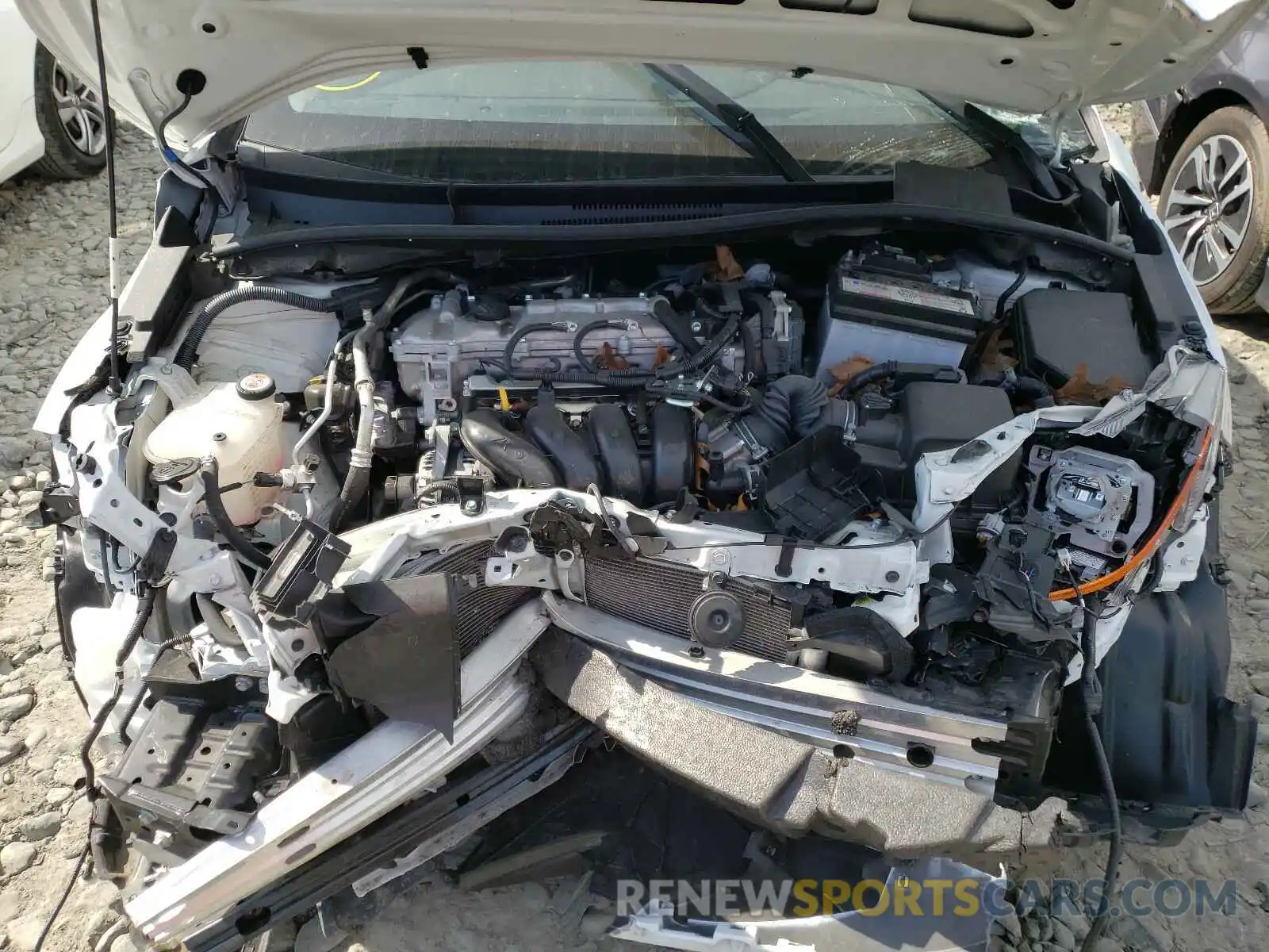 7 Photograph of a damaged car JTDEPRAE6LJ095968 TOYOTA COROLLA 2020