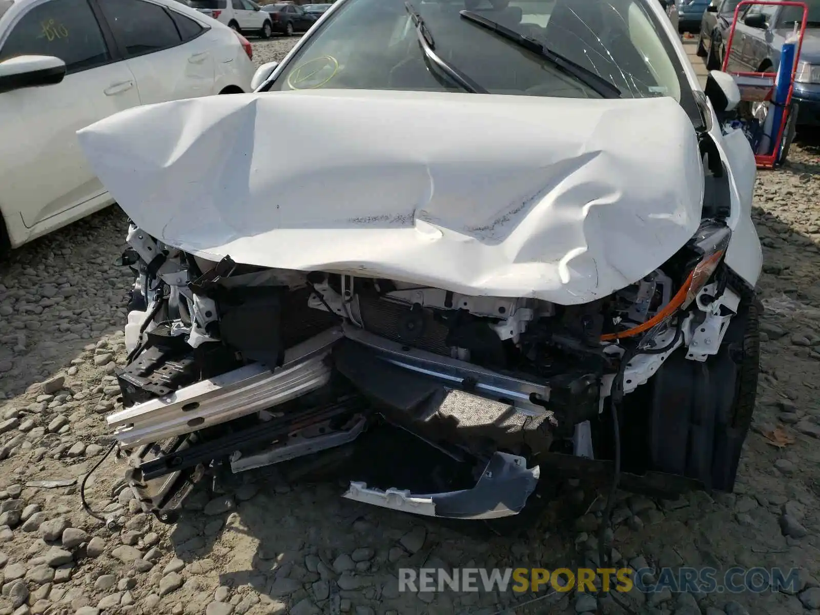 9 Photograph of a damaged car JTDEPRAE6LJ095968 TOYOTA COROLLA 2020