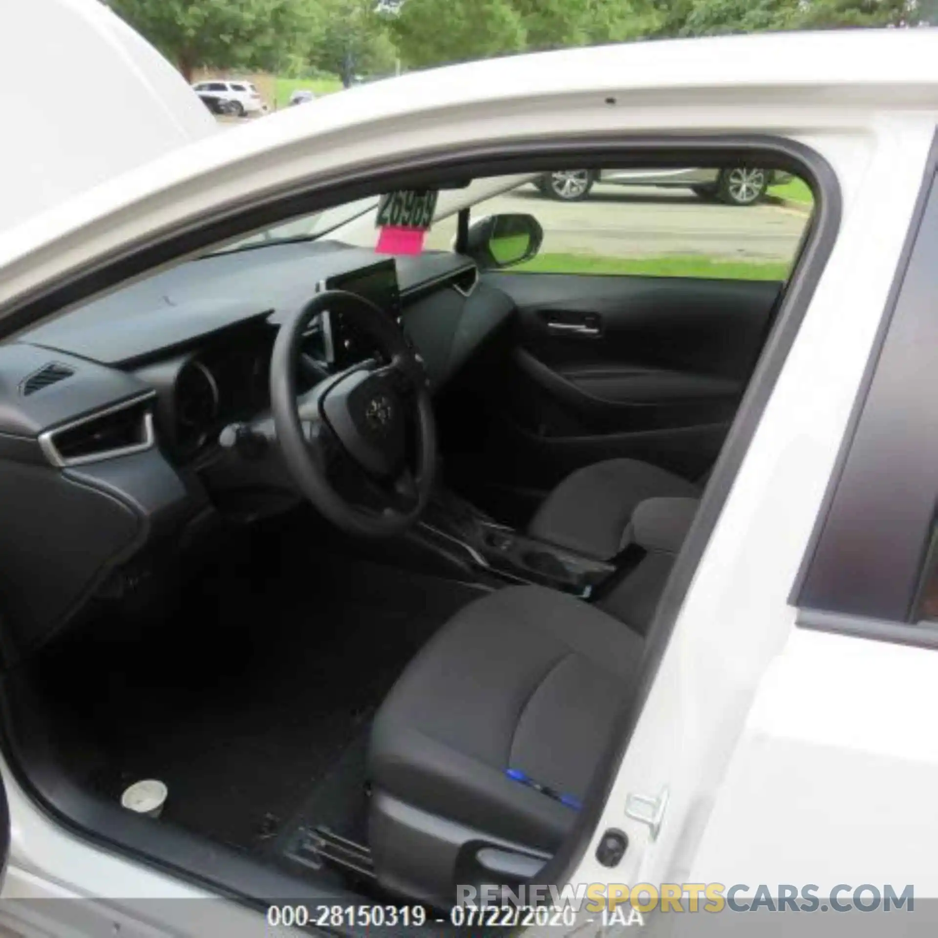 2 Photograph of a damaged car JTDEPRAE6LJ096084 TOYOTA COROLLA 2020