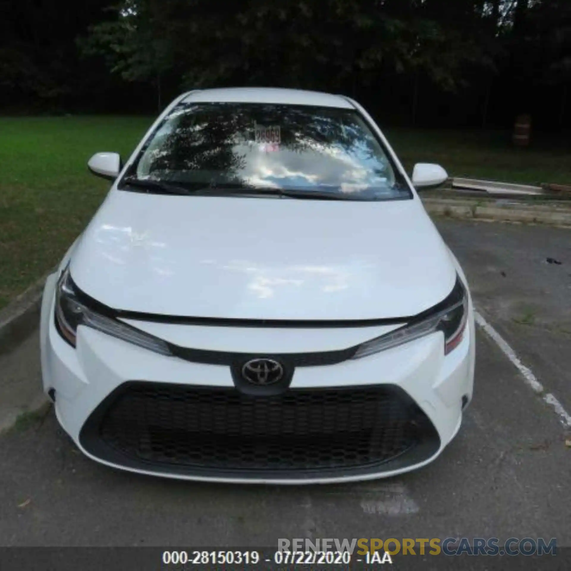 5 Photograph of a damaged car JTDEPRAE6LJ096084 TOYOTA COROLLA 2020