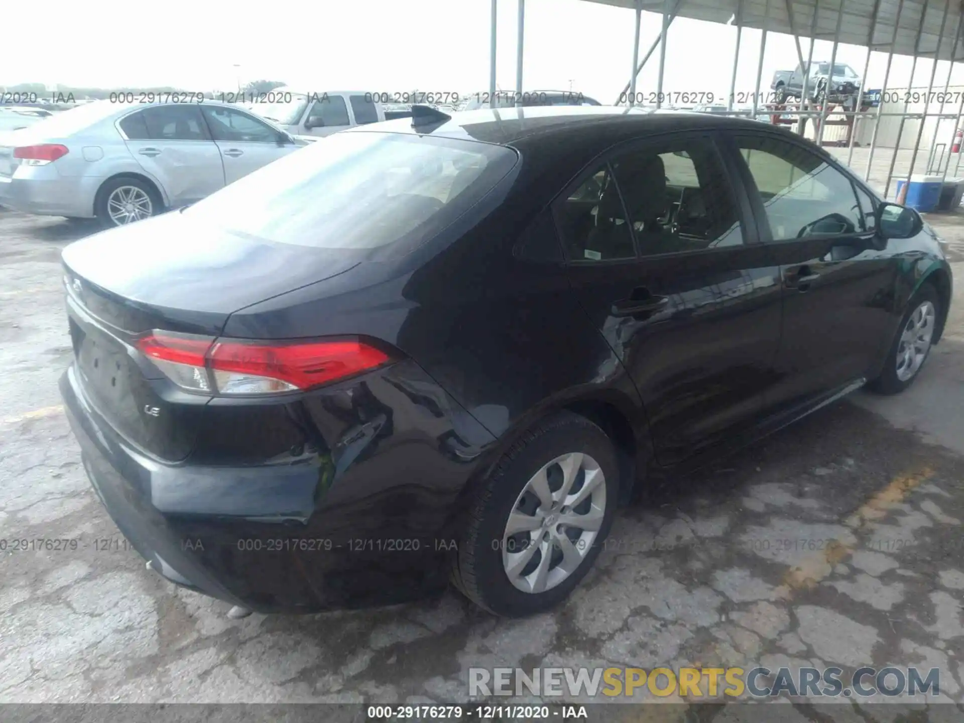 4 Photograph of a damaged car JTDEPRAE6LJ096246 TOYOTA COROLLA 2020