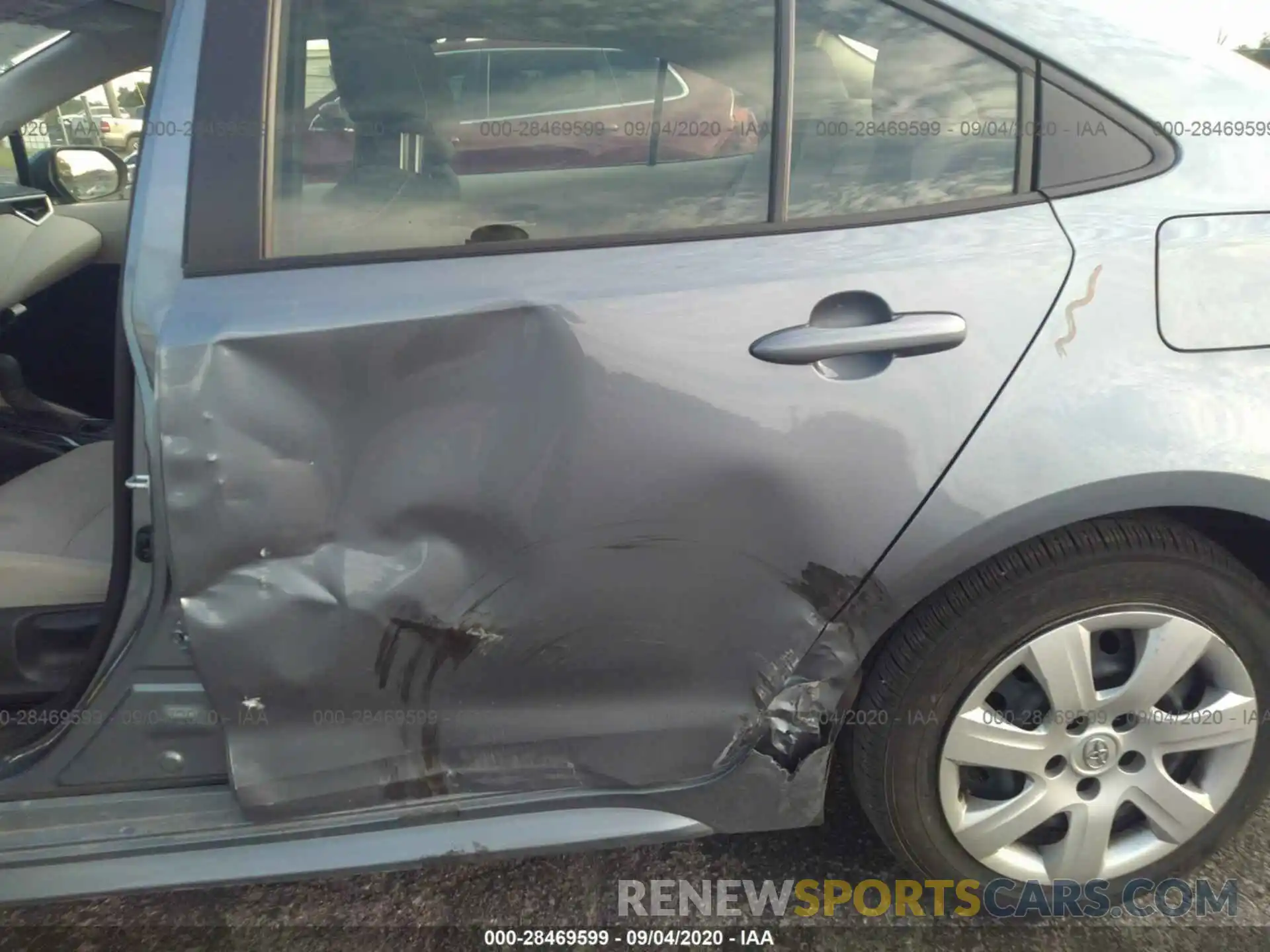 6 Photograph of a damaged car JTDEPRAE6LJ096506 TOYOTA COROLLA 2020