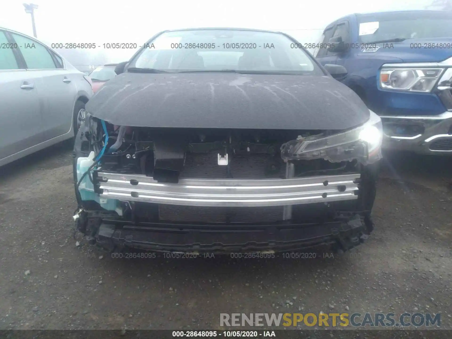 6 Photograph of a damaged car JTDEPRAE6LJ096697 TOYOTA COROLLA 2020