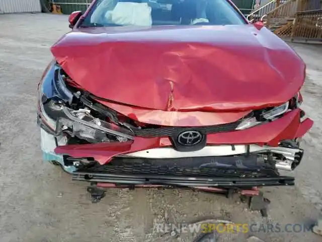 9 Photograph of a damaged car JTDEPRAE6LJ100134 TOYOTA COROLLA 2020