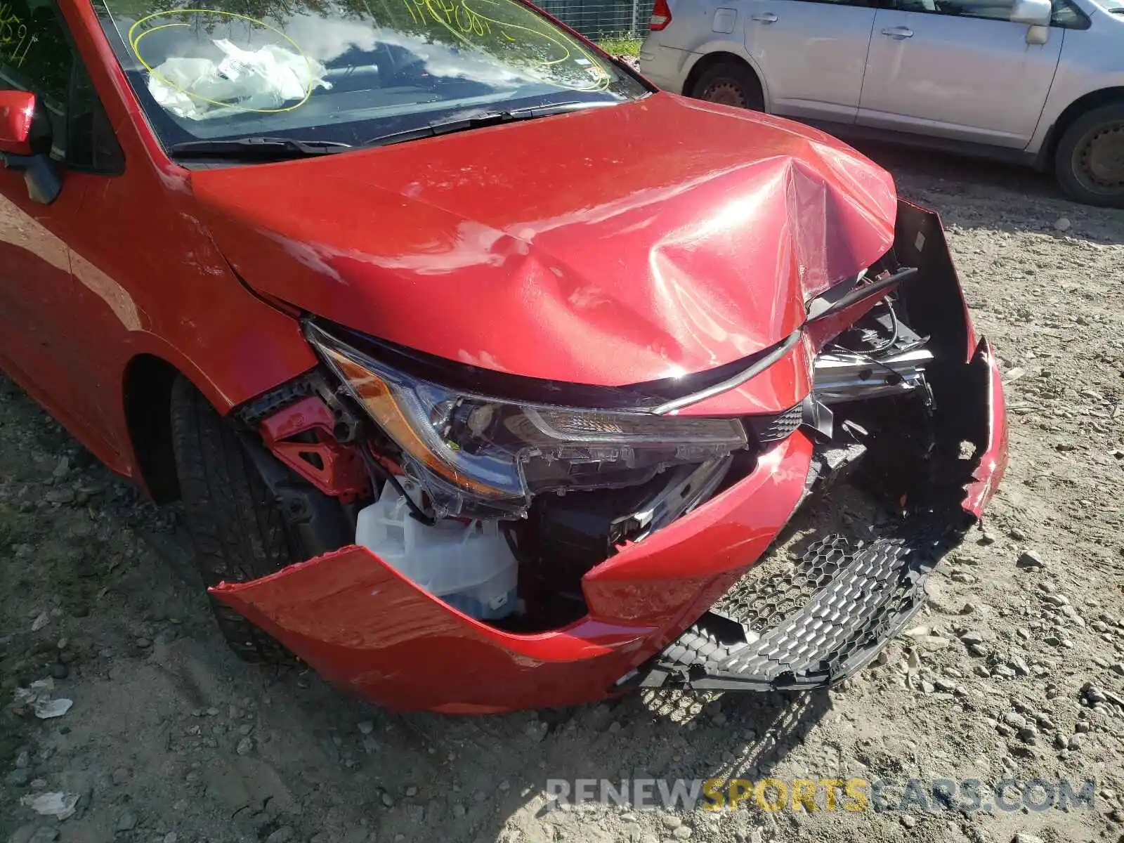 9 Photograph of a damaged car JTDEPRAE6LJ100859 TOYOTA COROLLA 2020