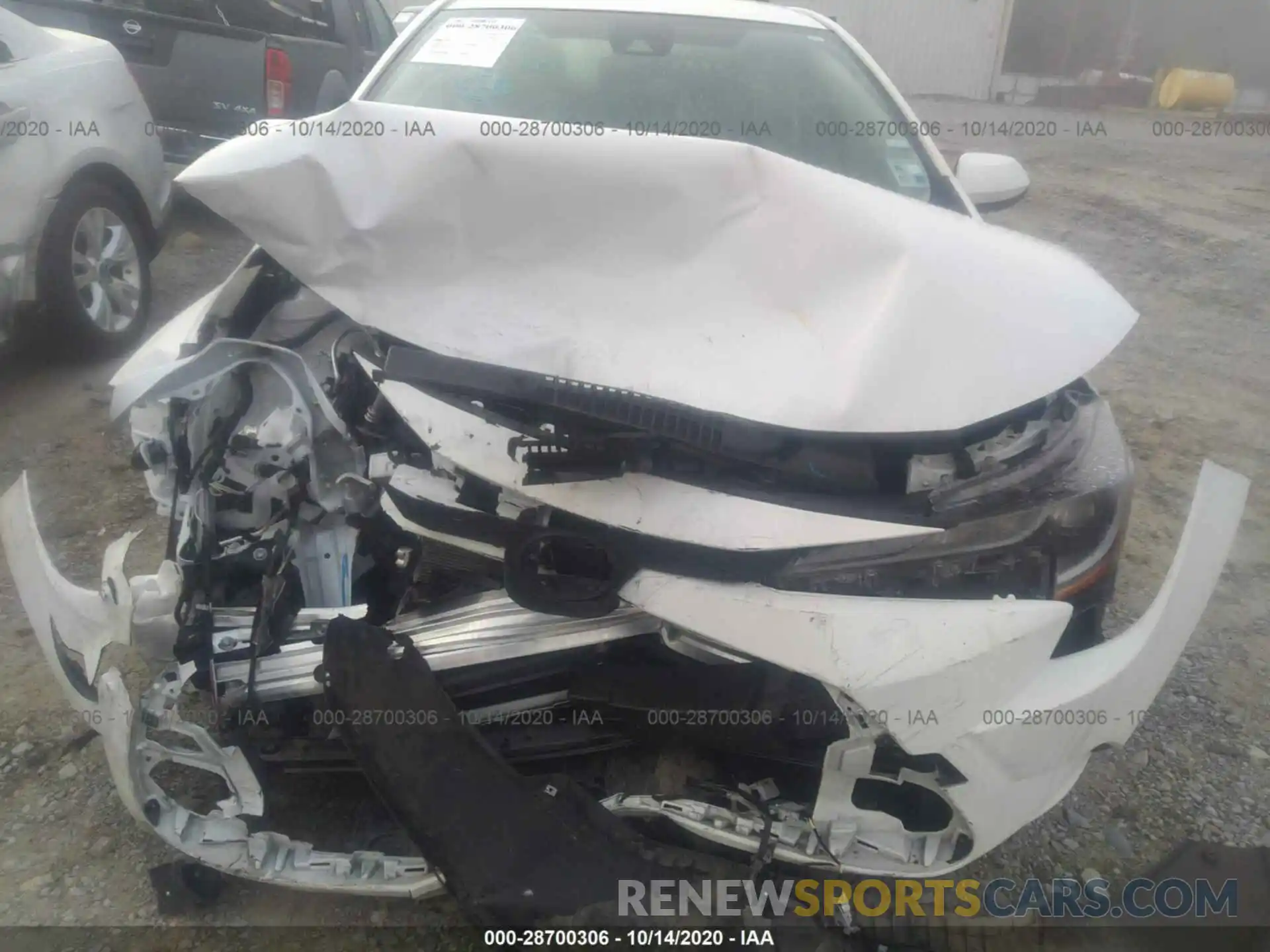 6 Photograph of a damaged car JTDEPRAE6LJ102840 TOYOTA COROLLA 2020