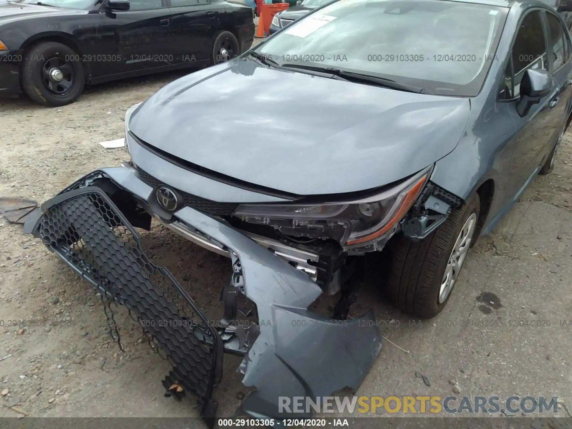 6 Фотография поврежденного автомобиля JTDEPRAE6LJ104586 TOYOTA COROLLA 2020