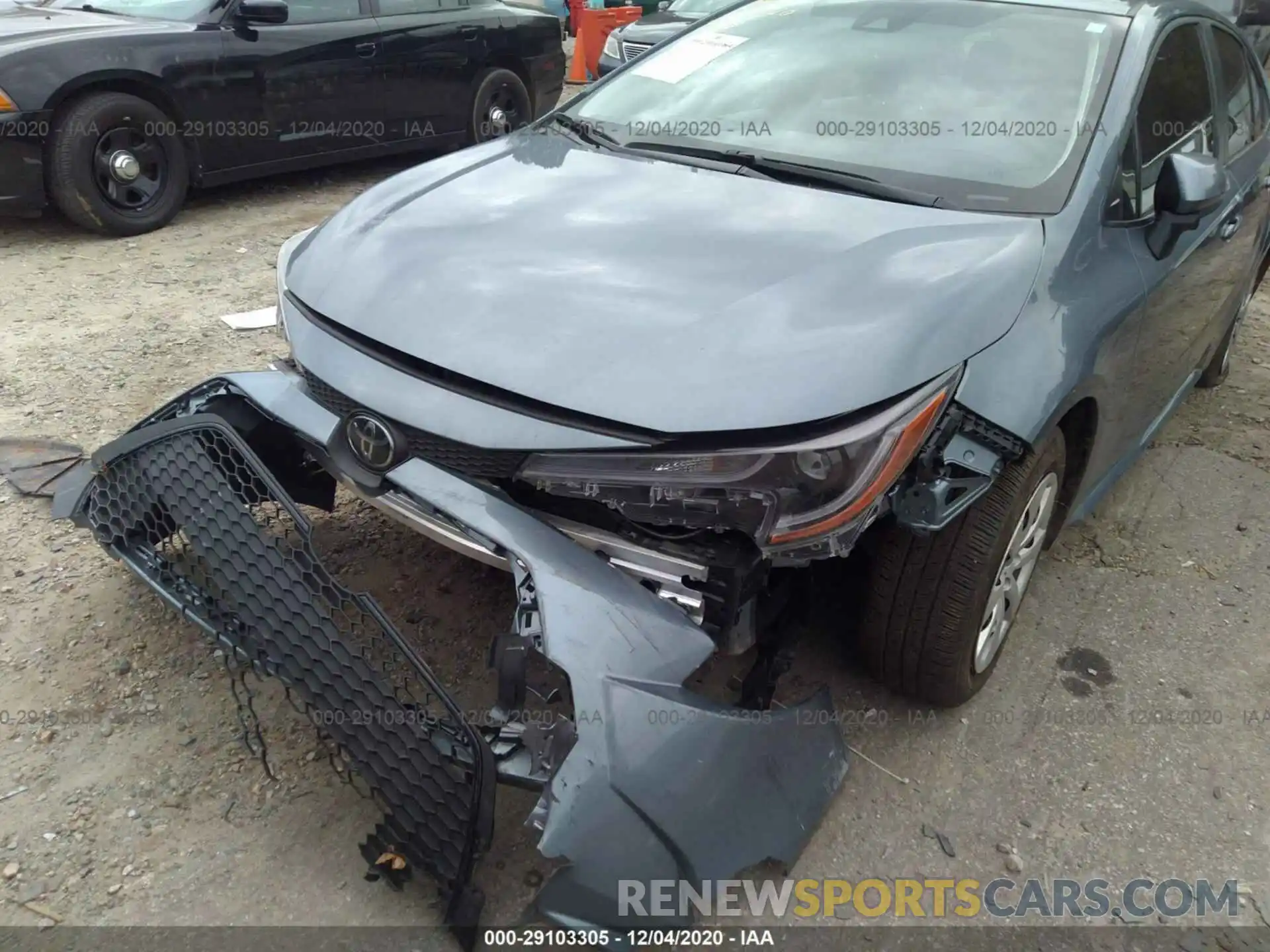 6 Photograph of a damaged car JTDEPRAE6LJ104586 TOYOTA COROLLA 2020