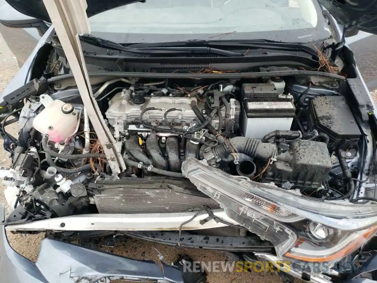 7 Photograph of a damaged car JTDEPRAE6LJ105012 TOYOTA COROLLA 2020