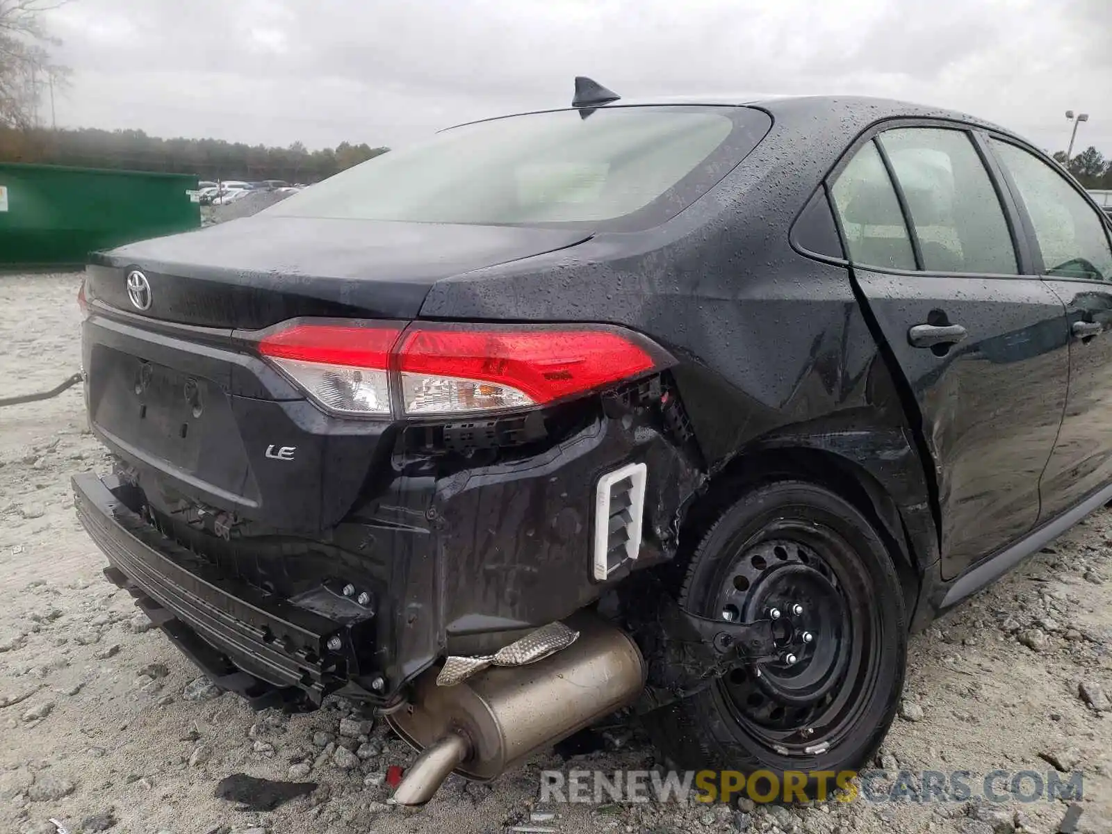 9 Photograph of a damaged car JTDEPRAE6LJ107634 TOYOTA COROLLA 2020