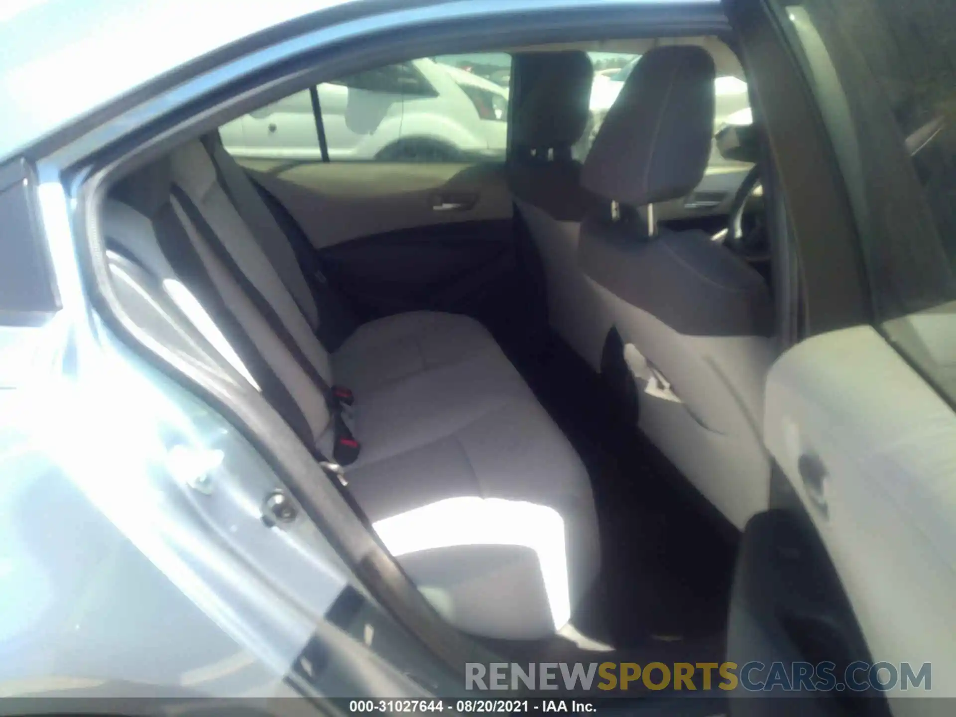 8 Photograph of a damaged car JTDEPRAE6LJ111103 TOYOTA COROLLA 2020