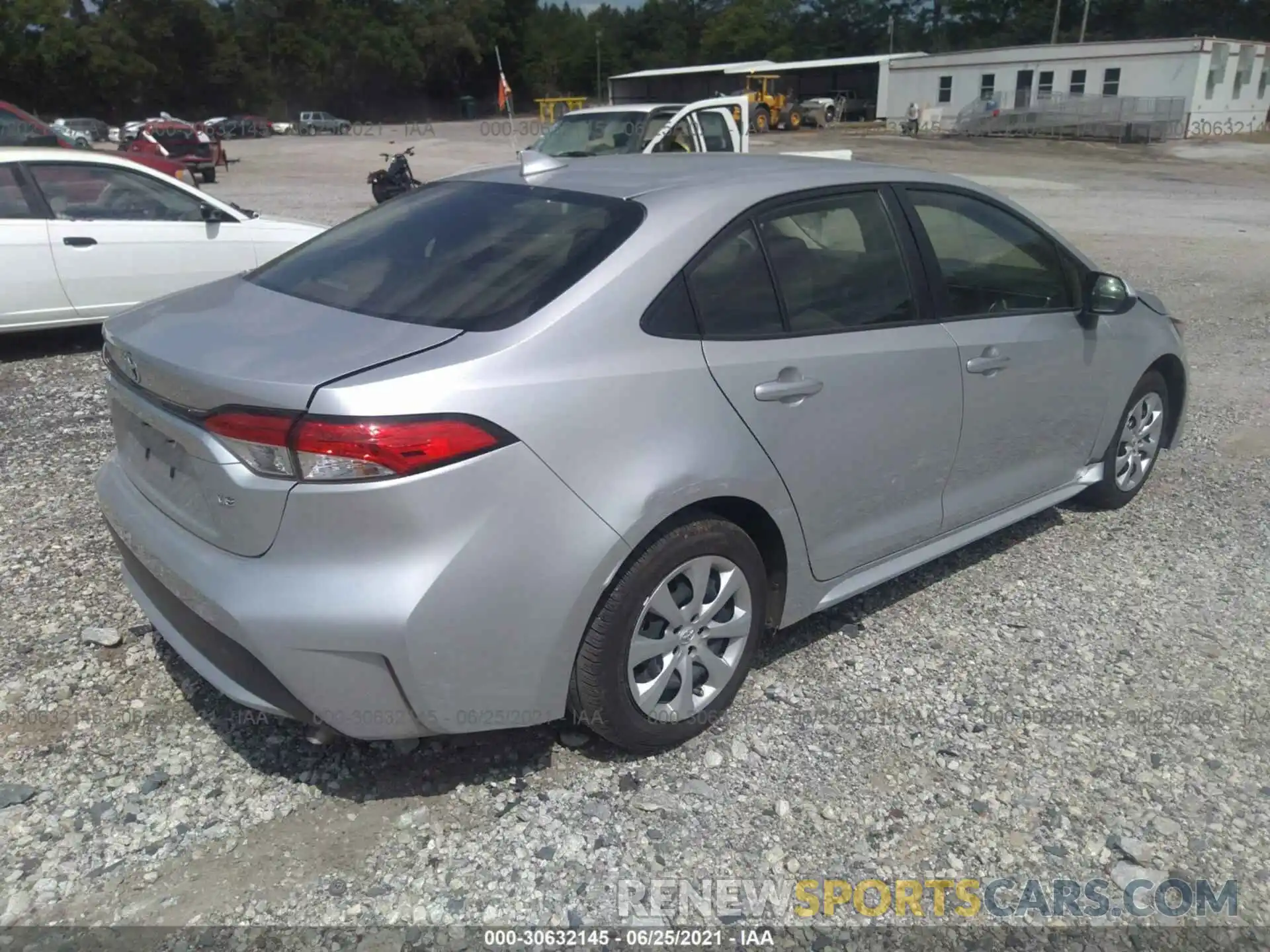 4 Photograph of a damaged car JTDEPRAE6LJ112266 TOYOTA COROLLA 2020