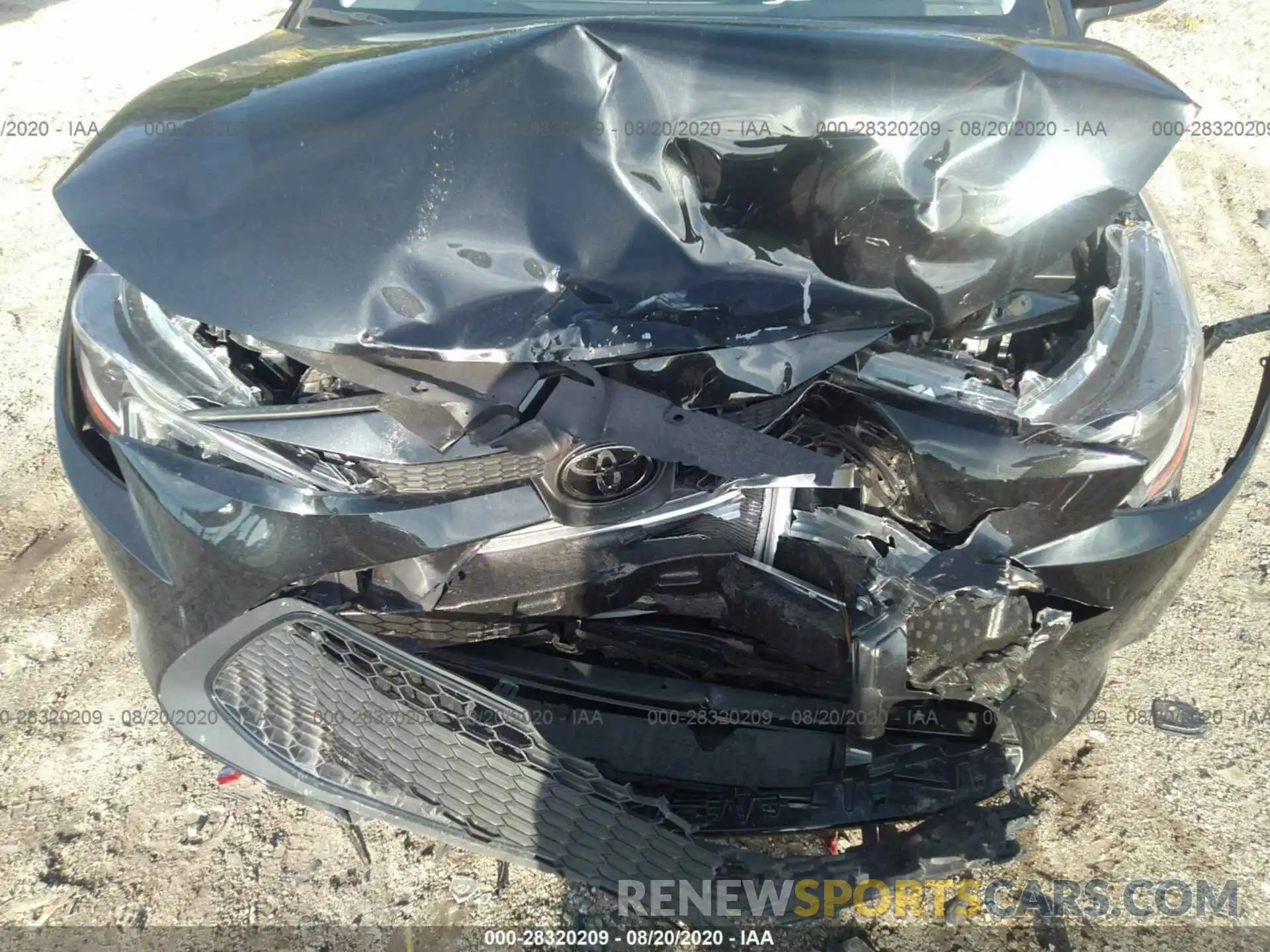 6 Photograph of a damaged car JTDEPRAE6LJ113319 TOYOTA COROLLA 2020