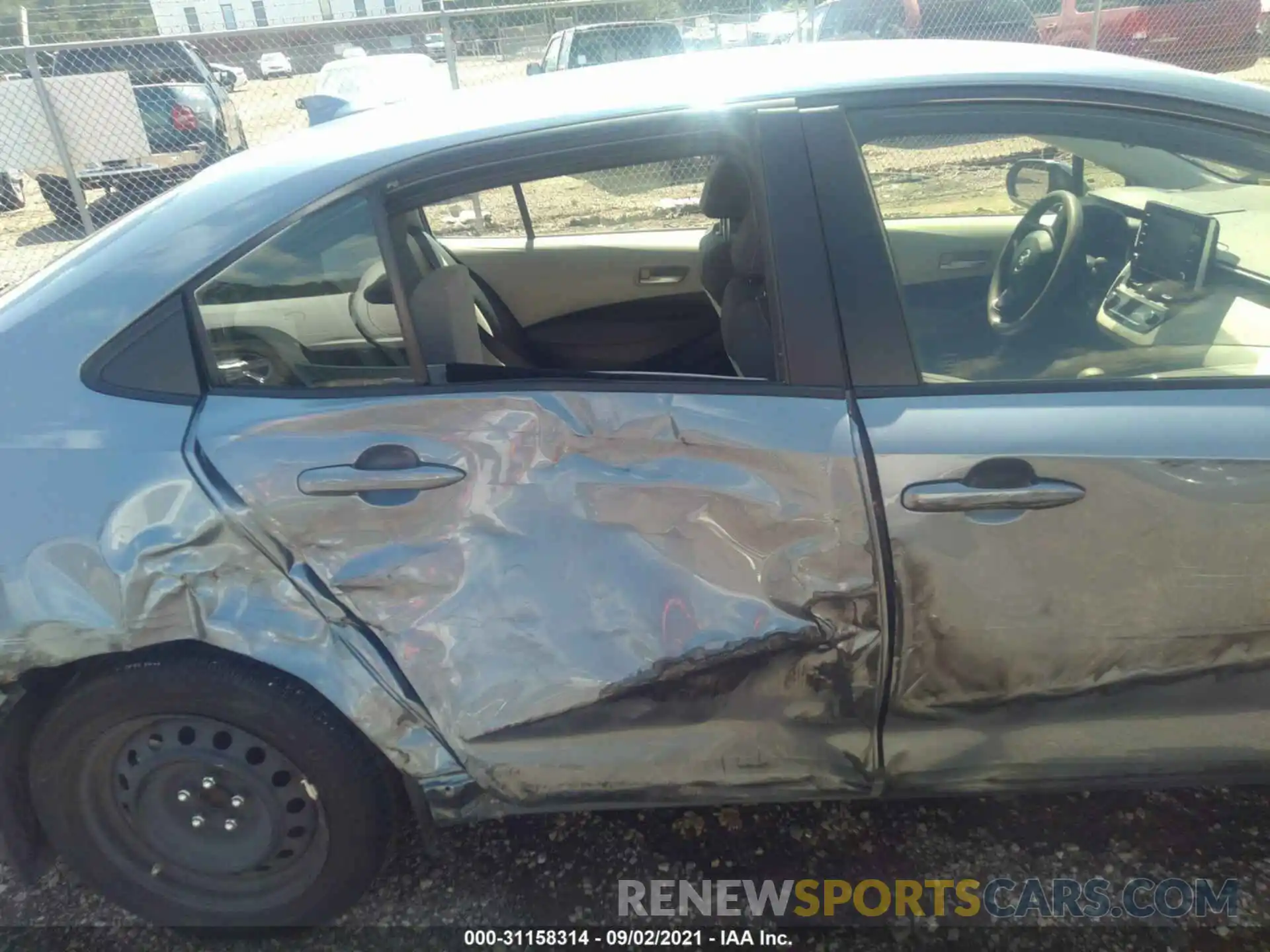 6 Photograph of a damaged car JTDEPRAE6LJ113689 TOYOTA COROLLA 2020