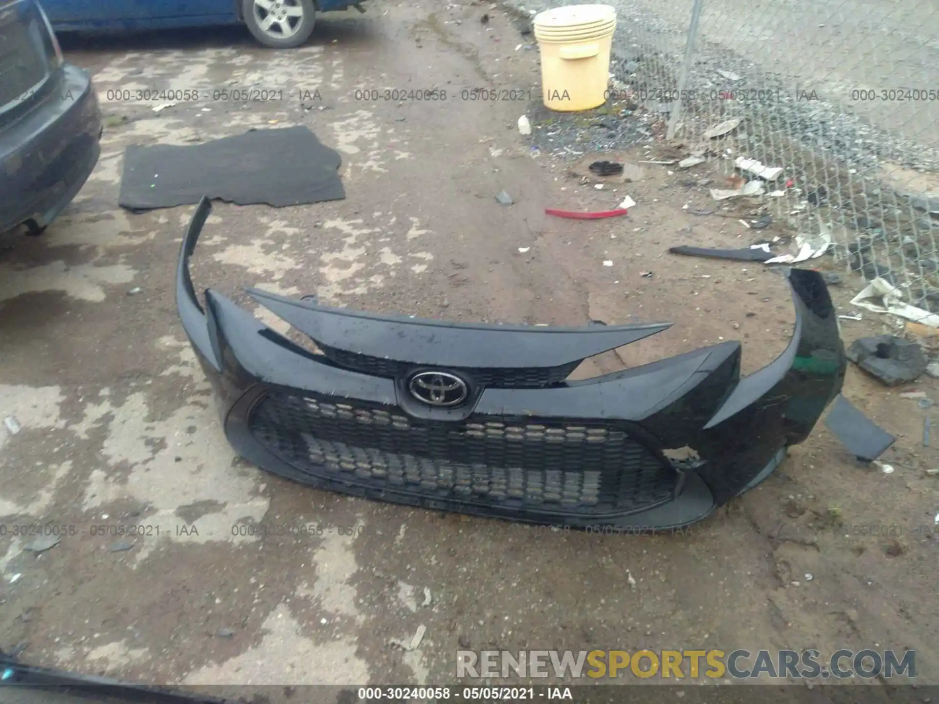 12 Photograph of a damaged car JTDEPRAE6LJ116186 TOYOTA COROLLA 2020