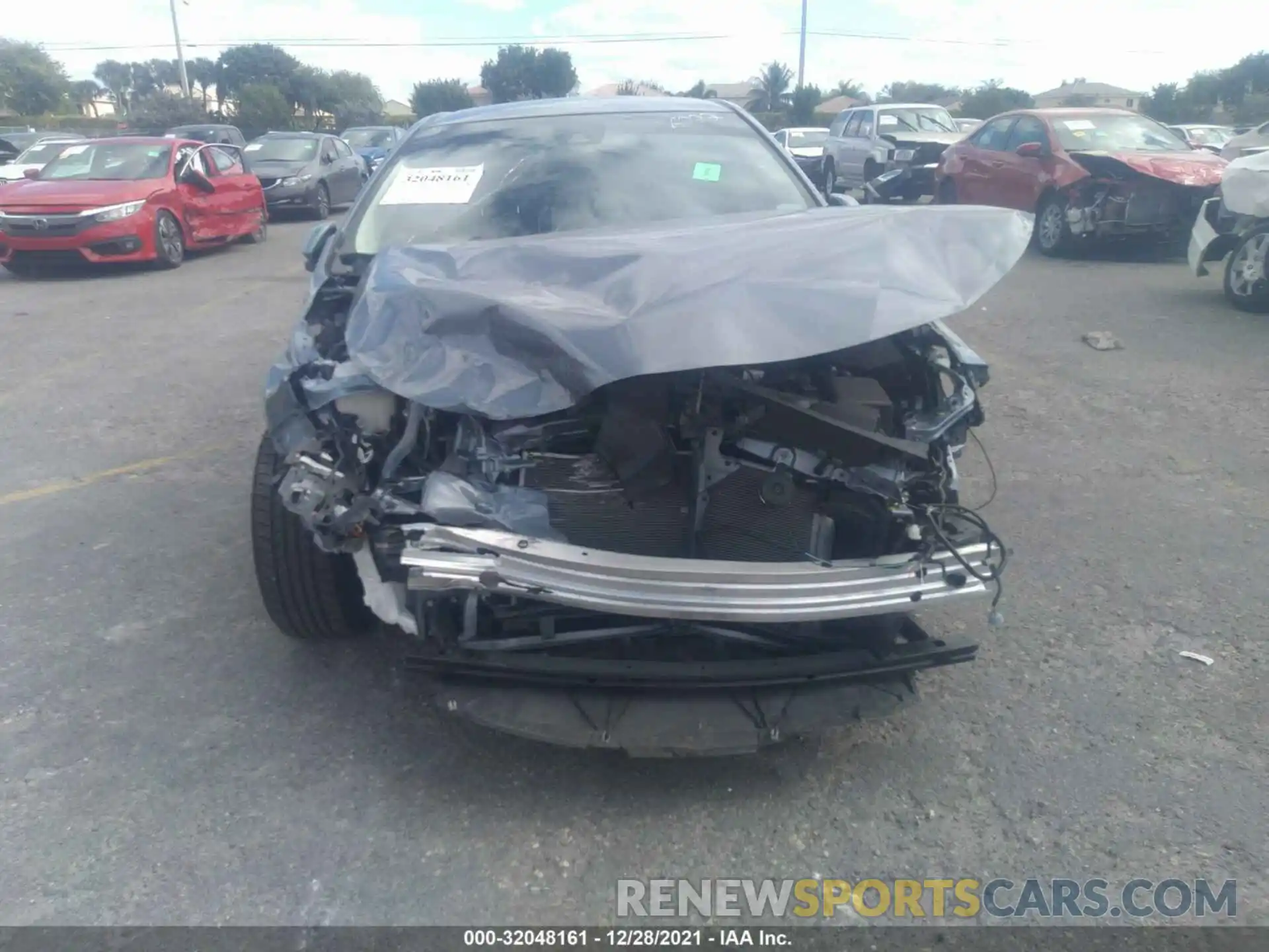 6 Photograph of a damaged car JTDEPRAE6LJ116222 TOYOTA COROLLA 2020