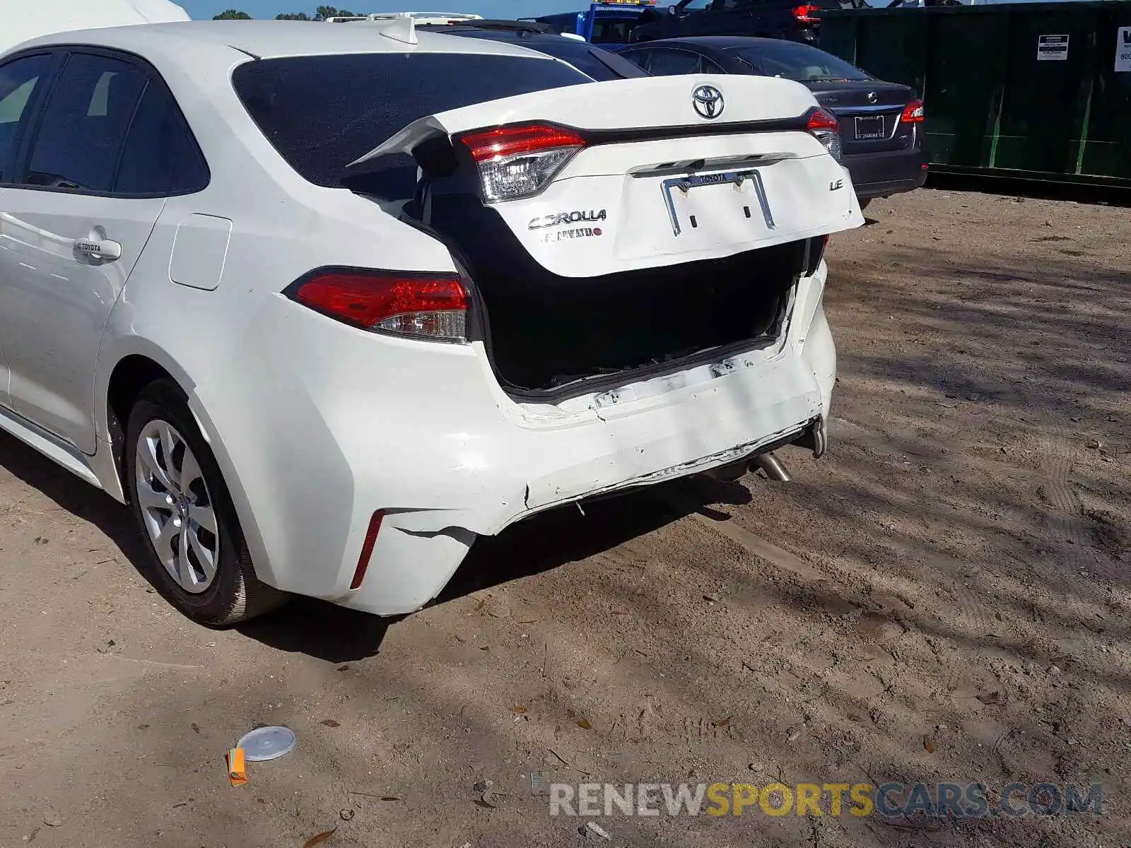 9 Photograph of a damaged car JTDEPRAE7LJ000530 TOYOTA COROLLA 2020