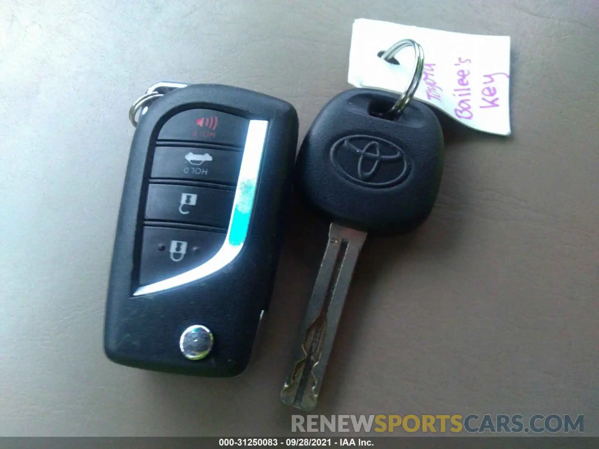 11 Photograph of a damaged car JTDEPRAE7LJ003184 TOYOTA COROLLA 2020