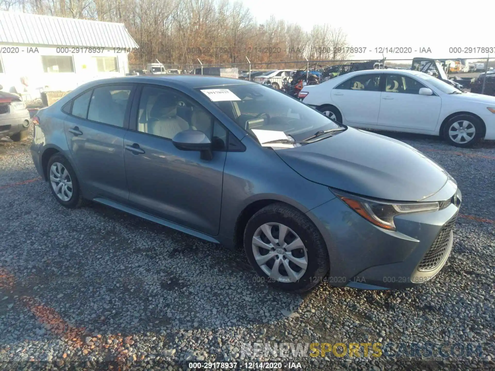 1 Photograph of a damaged car JTDEPRAE7LJ004237 TOYOTA COROLLA 2020