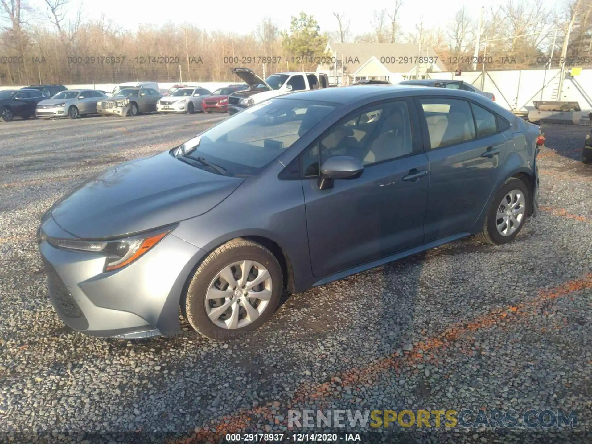 2 Photograph of a damaged car JTDEPRAE7LJ004237 TOYOTA COROLLA 2020