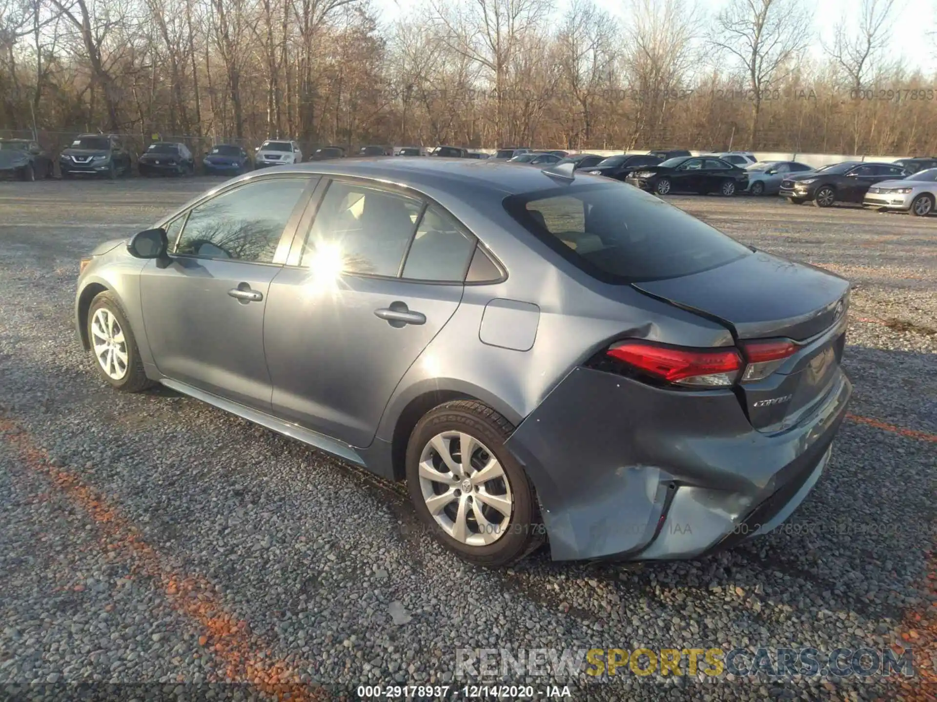 3 Photograph of a damaged car JTDEPRAE7LJ004237 TOYOTA COROLLA 2020