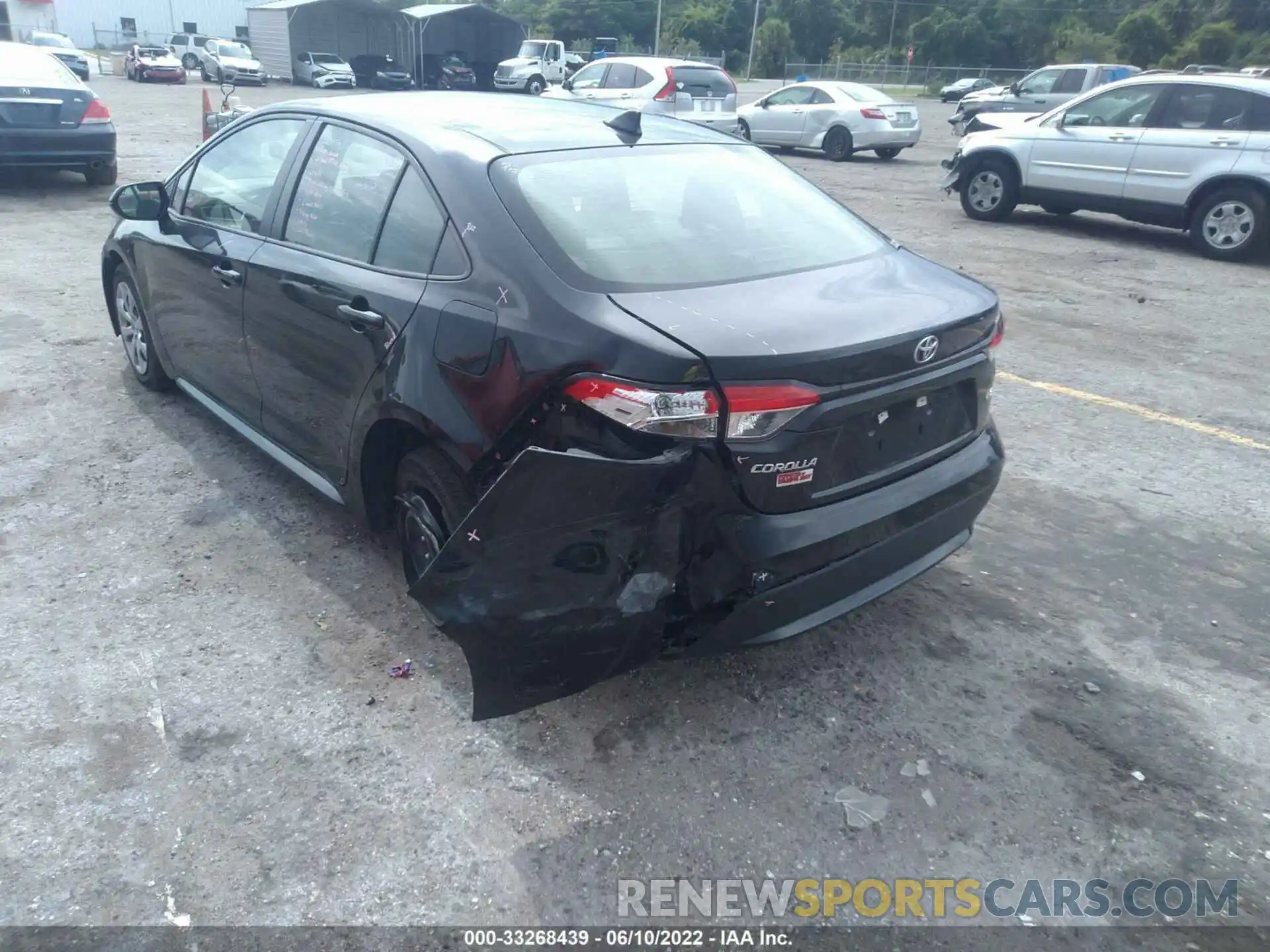 6 Photograph of a damaged car JTDEPRAE7LJ004996 TOYOTA COROLLA 2020