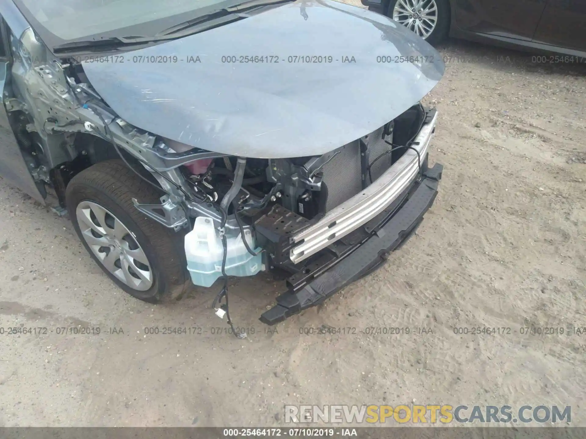 6 Photograph of a damaged car JTDEPRAE7LJ005419 TOYOTA COROLLA 2020