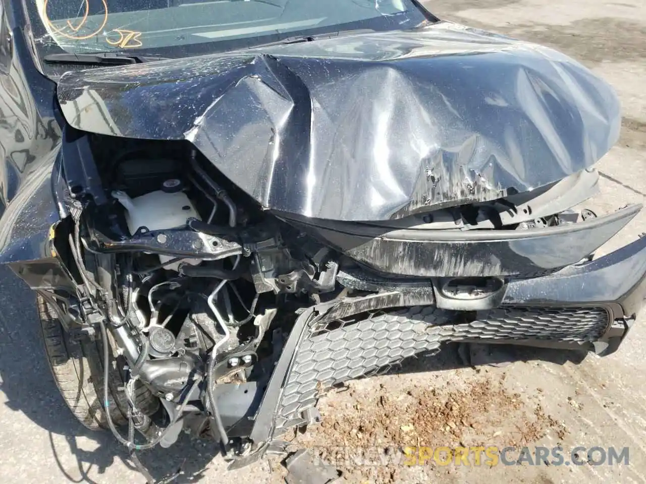 9 Photograph of a damaged car JTDEPRAE7LJ007543 TOYOTA COROLLA 2020