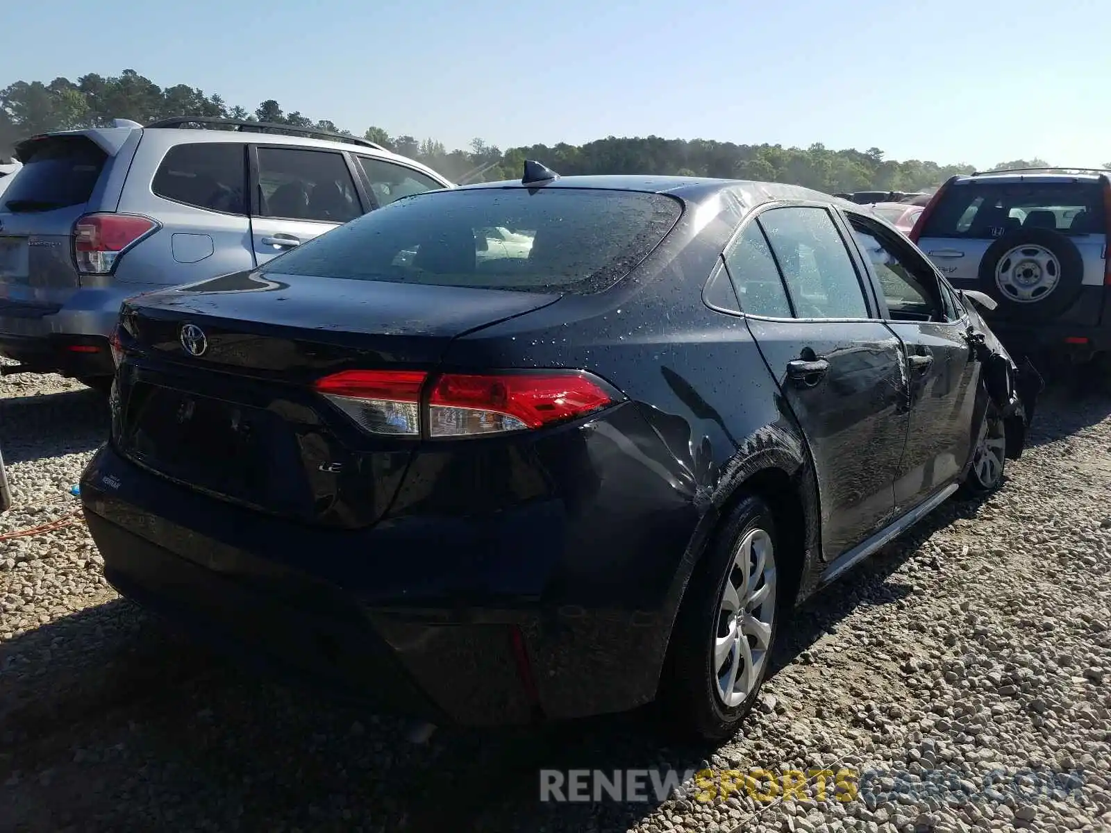 4 Photograph of a damaged car JTDEPRAE7LJ008515 TOYOTA COROLLA 2020