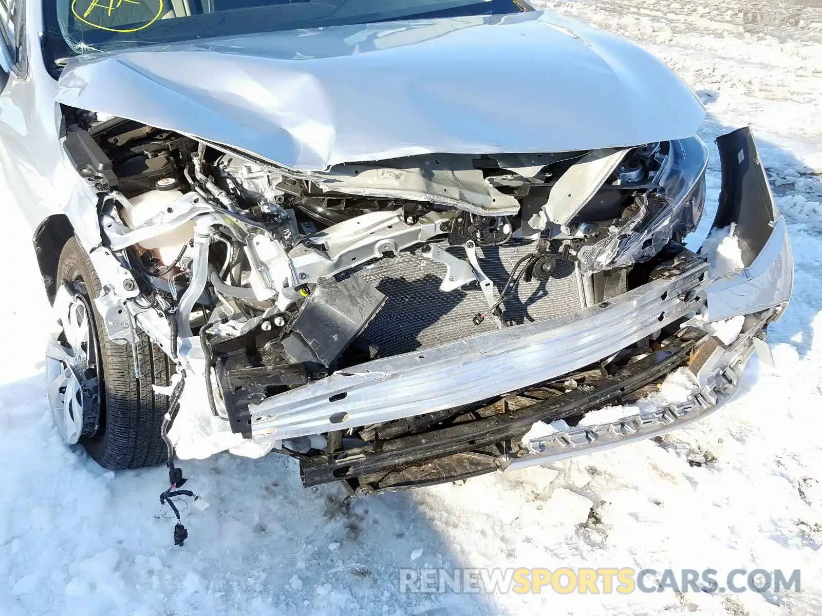 9 Photograph of a damaged car JTDEPRAE7LJ012273 TOYOTA COROLLA 2020