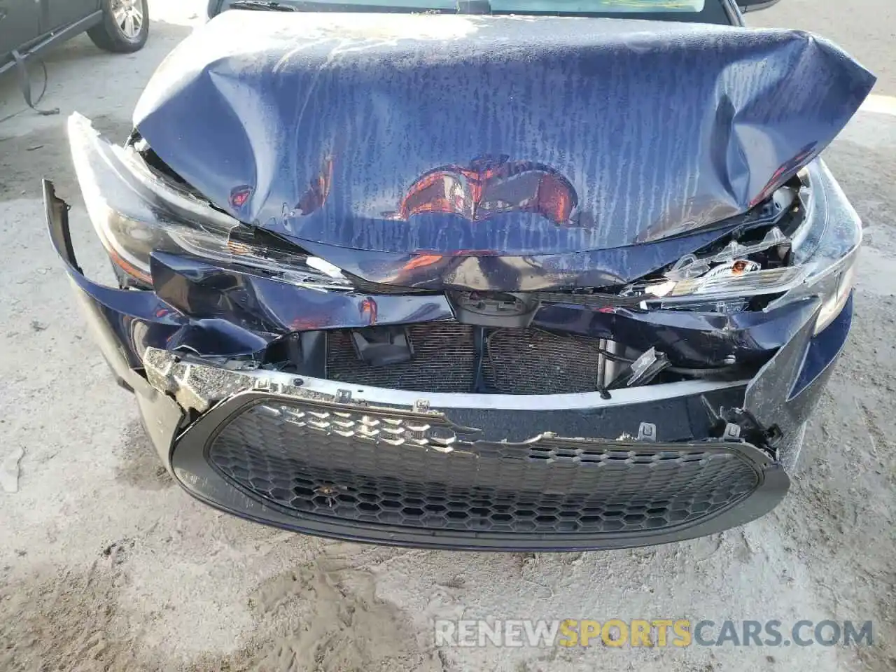 9 Photograph of a damaged car JTDEPRAE7LJ012533 TOYOTA COROLLA 2020