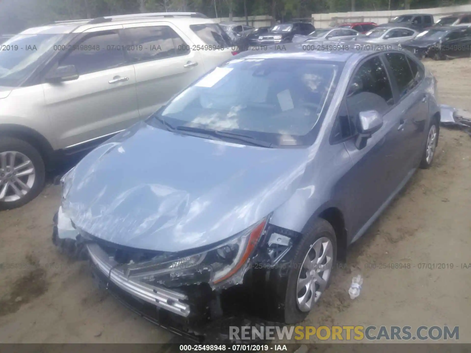 2 Photograph of a damaged car JTDEPRAE7LJ013486 TOYOTA COROLLA 2020