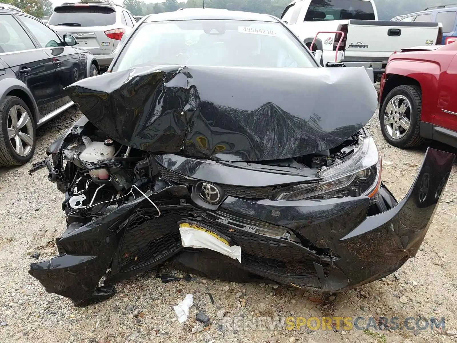 7 Photograph of a damaged car JTDEPRAE7LJ013634 TOYOTA COROLLA 2020