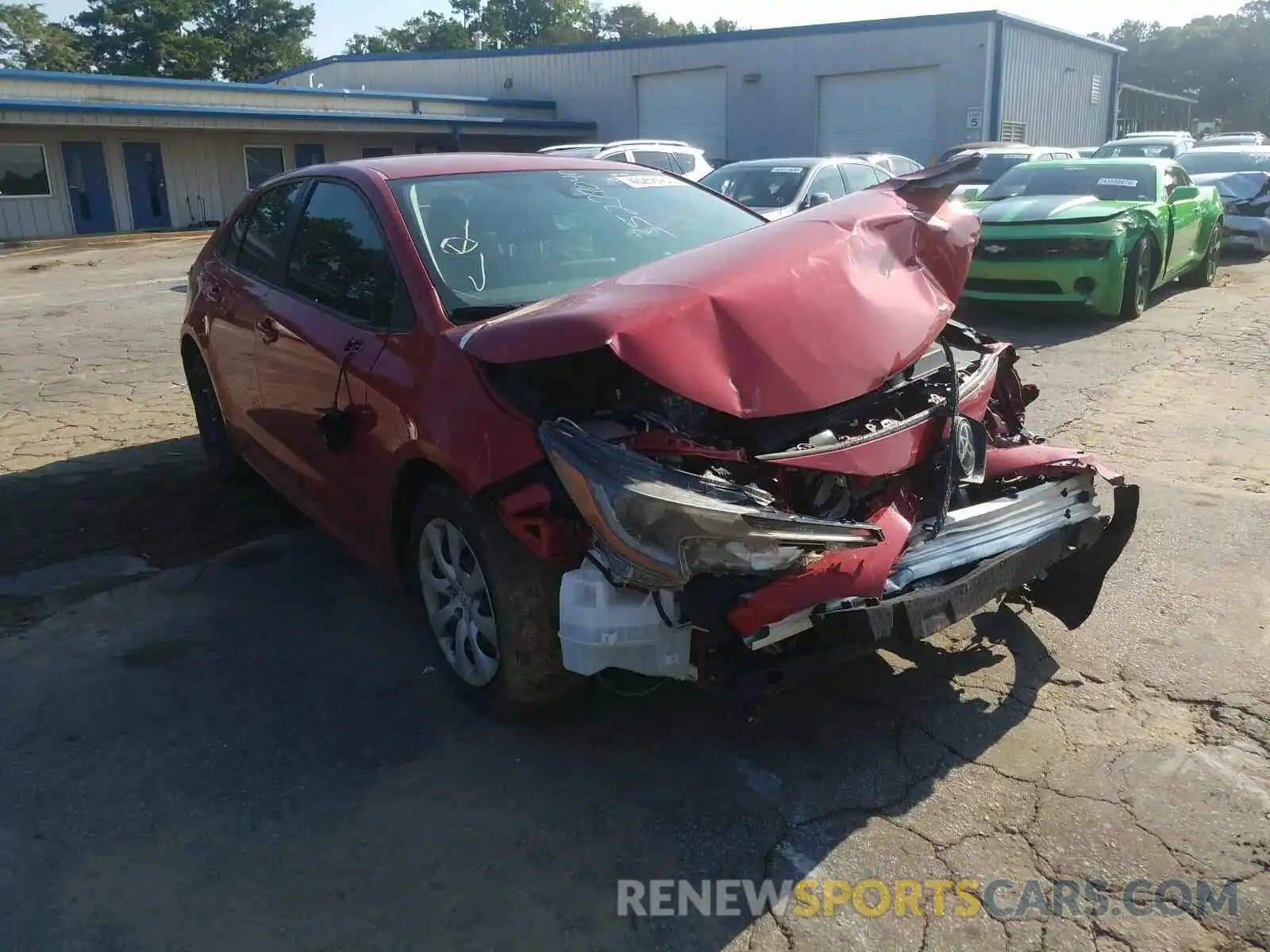 1 Фотография поврежденного автомобиля JTDEPRAE7LJ014623 TOYOTA COROLLA 2020