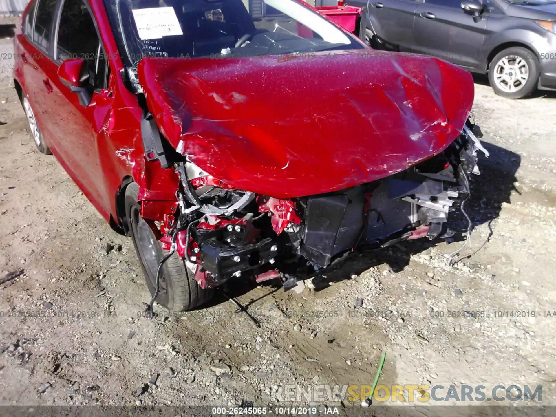 6 Photograph of a damaged car JTDEPRAE7LJ017179 TOYOTA COROLLA 2020