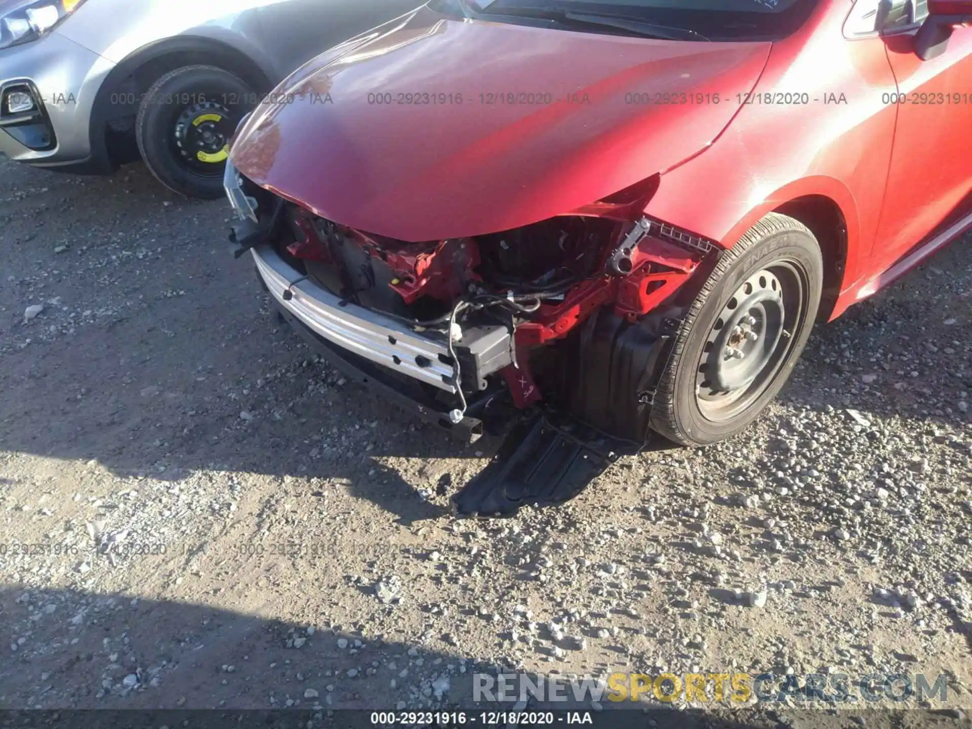 6 Photograph of a damaged car JTDEPRAE7LJ017702 TOYOTA COROLLA 2020