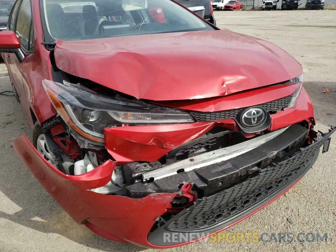 9 Photograph of a damaged car JTDEPRAE7LJ017862 TOYOTA COROLLA 2020