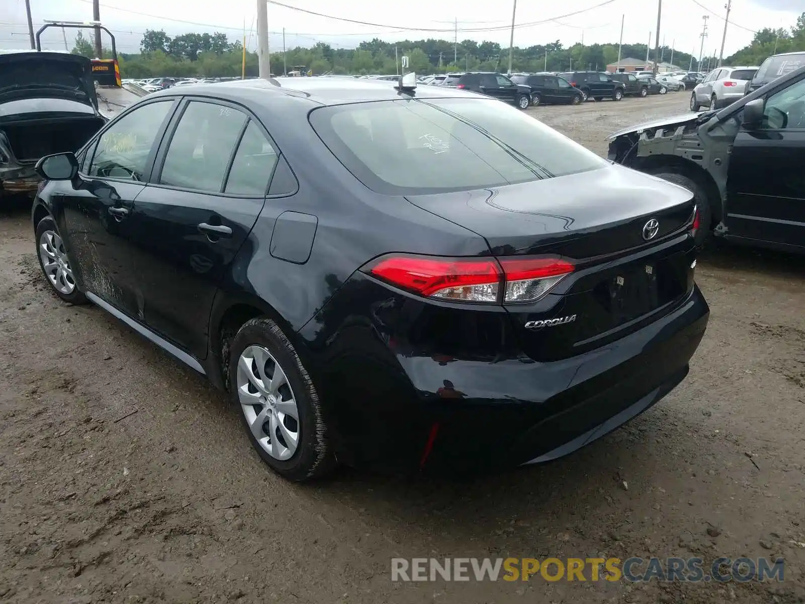 3 Photograph of a damaged car JTDEPRAE7LJ018364 TOYOTA COROLLA 2020