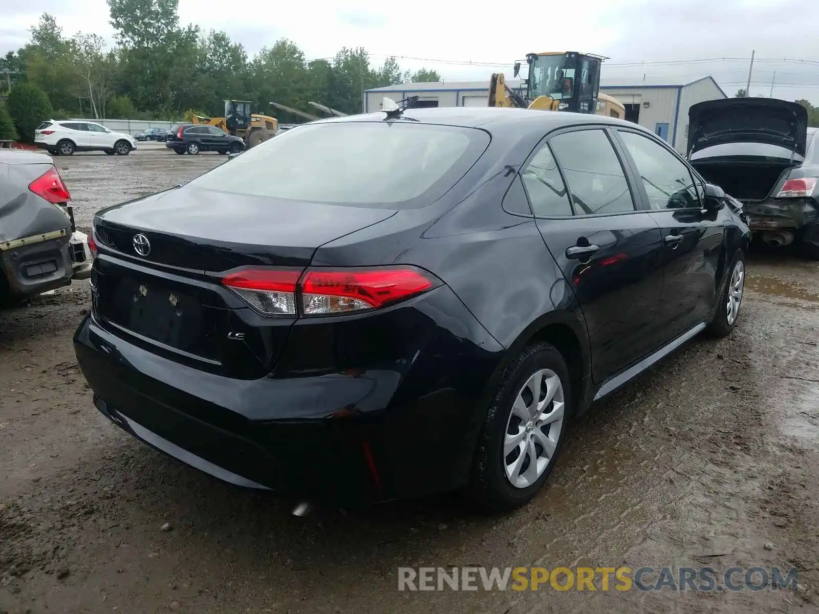 4 Photograph of a damaged car JTDEPRAE7LJ018364 TOYOTA COROLLA 2020