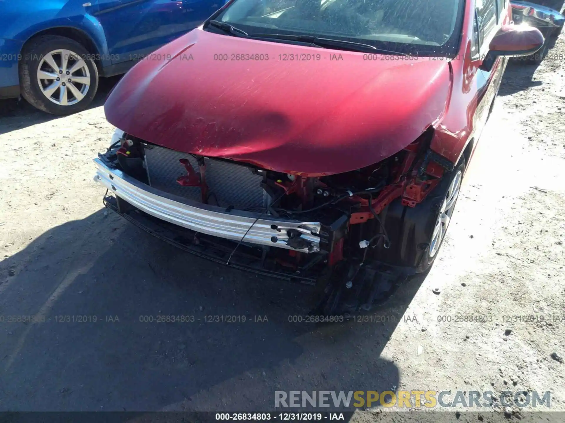 6 Фотография поврежденного автомобиля JTDEPRAE7LJ018672 TOYOTA COROLLA 2020