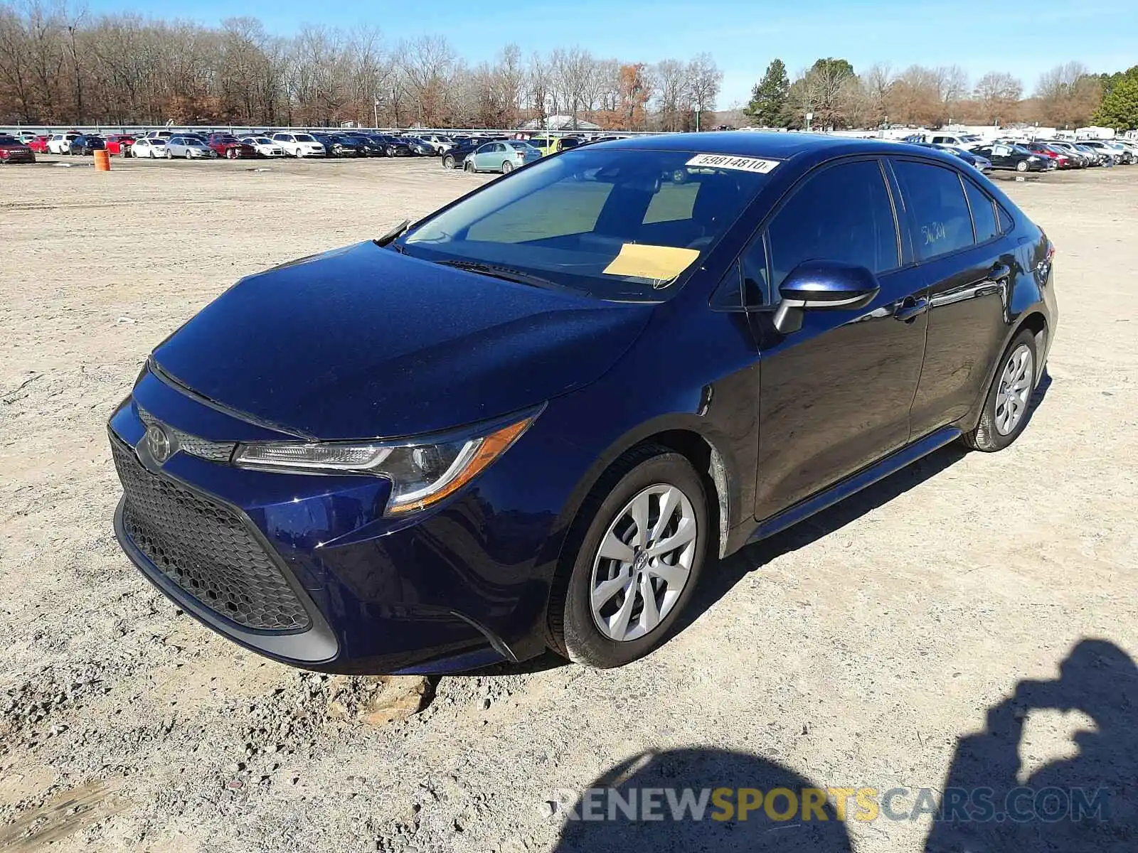 2 Photograph of a damaged car JTDEPRAE7LJ019160 TOYOTA COROLLA 2020