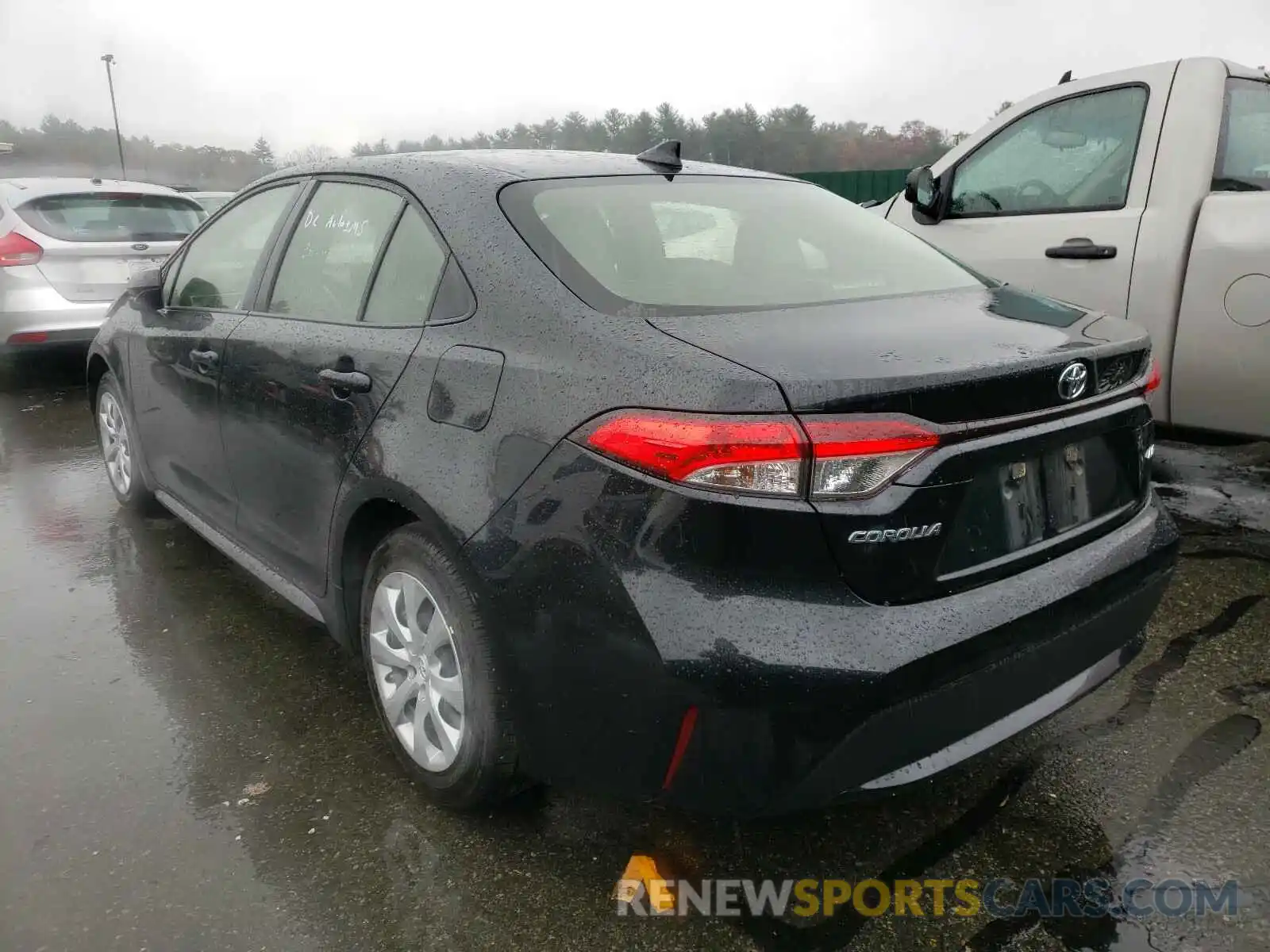 3 Photograph of a damaged car JTDEPRAE7LJ020339 TOYOTA COROLLA 2020