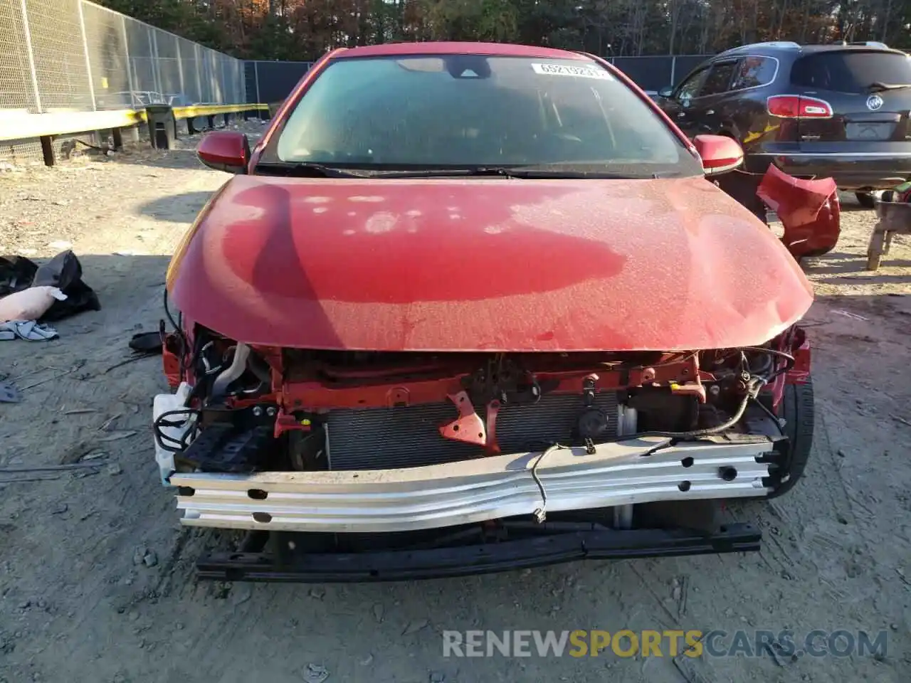 9 Photograph of a damaged car JTDEPRAE7LJ020969 TOYOTA COROLLA 2020