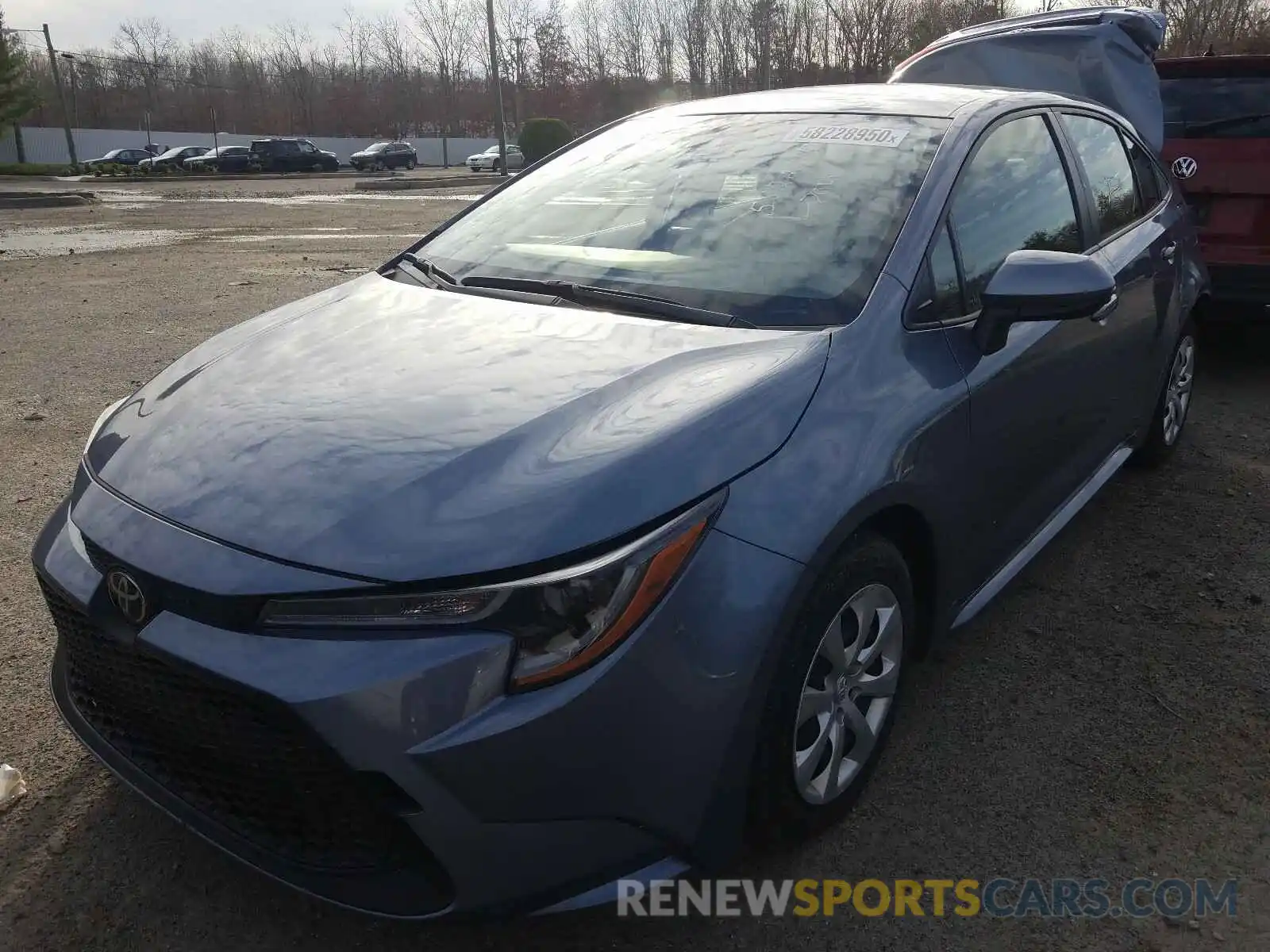 2 Photograph of a damaged car JTDEPRAE7LJ021393 TOYOTA COROLLA 2020