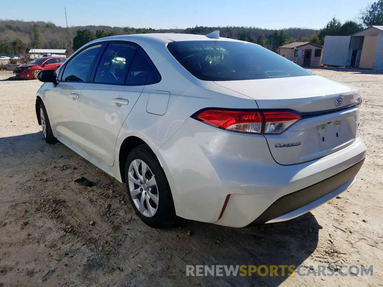 3 Photograph of a damaged car JTDEPRAE7LJ021488 TOYOTA COROLLA 2020