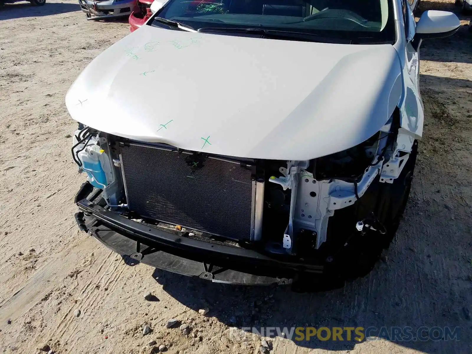 9 Photograph of a damaged car JTDEPRAE7LJ021488 TOYOTA COROLLA 2020