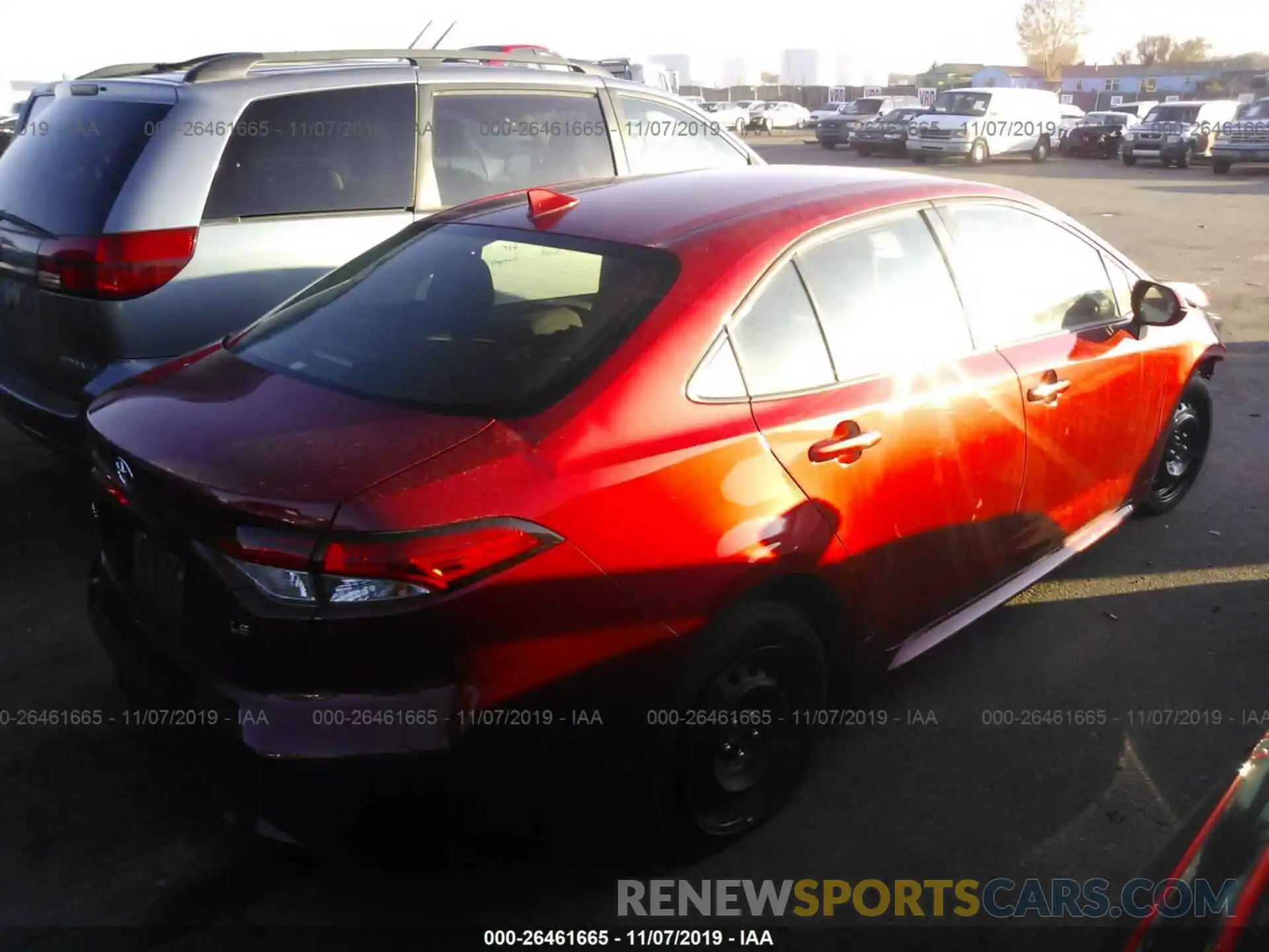 4 Photograph of a damaged car JTDEPRAE7LJ022687 TOYOTA COROLLA 2020