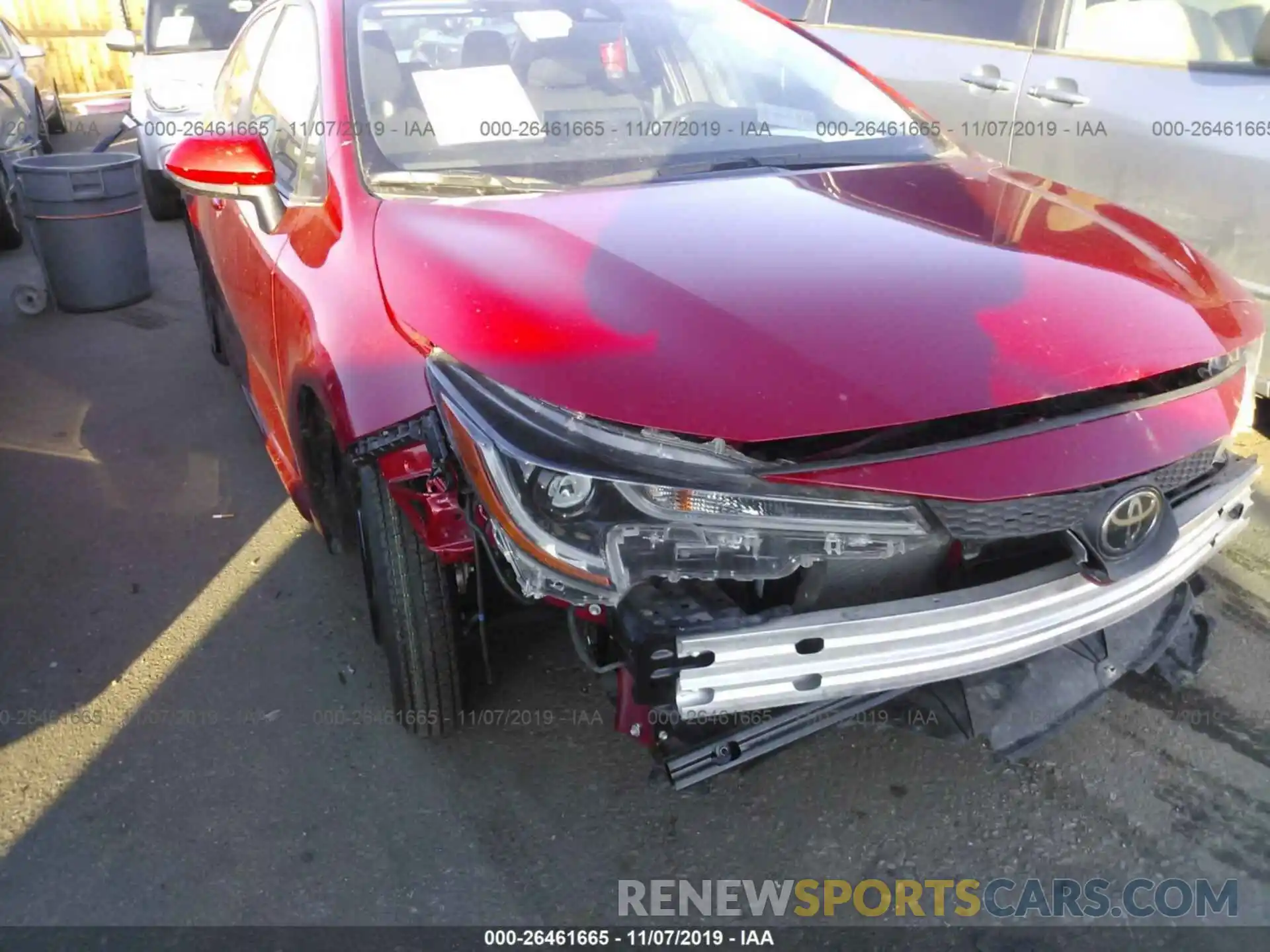 6 Photograph of a damaged car JTDEPRAE7LJ022687 TOYOTA COROLLA 2020