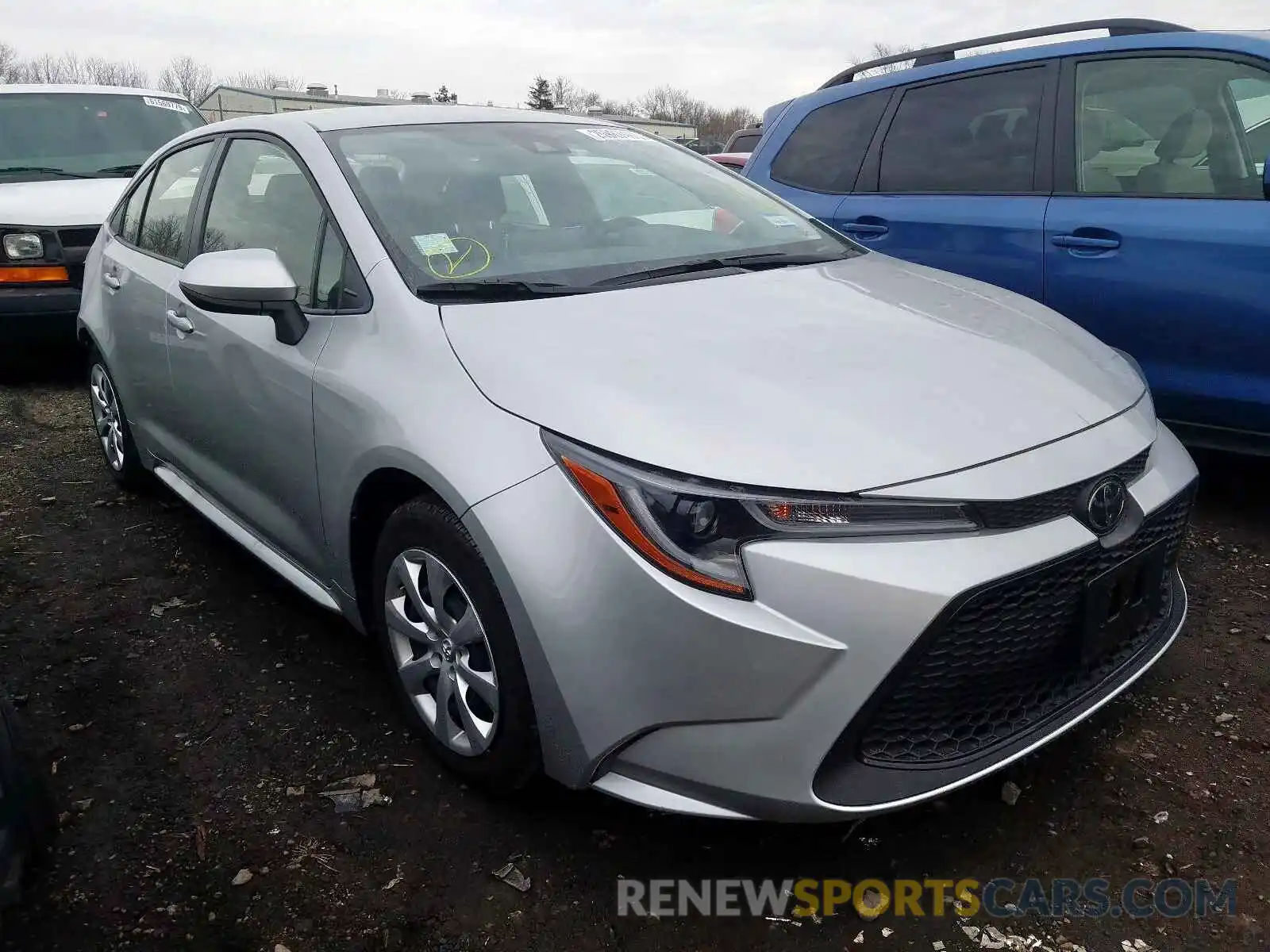 1 Photograph of a damaged car JTDEPRAE7LJ022835 TOYOTA COROLLA 2020