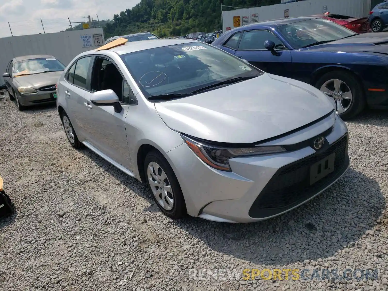 9 Photograph of a damaged car JTDEPRAE7LJ023466 TOYOTA COROLLA 2020